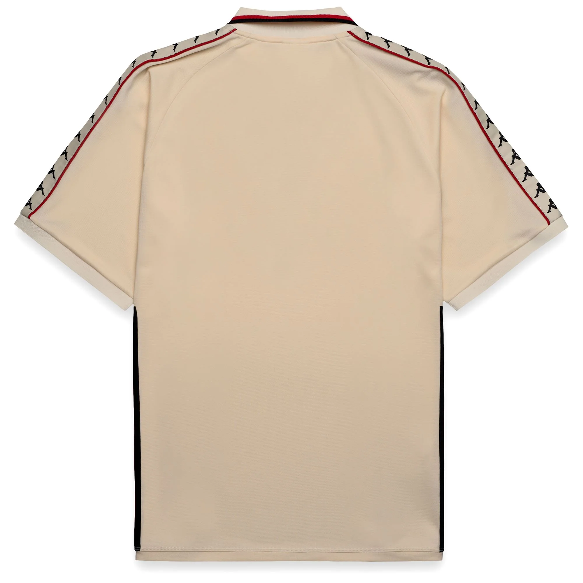 222 BANDA  STAFEN - Active Jerseys - Polo Shirt - Man - Beige Butter-Red Md Coral-Black - Image 3