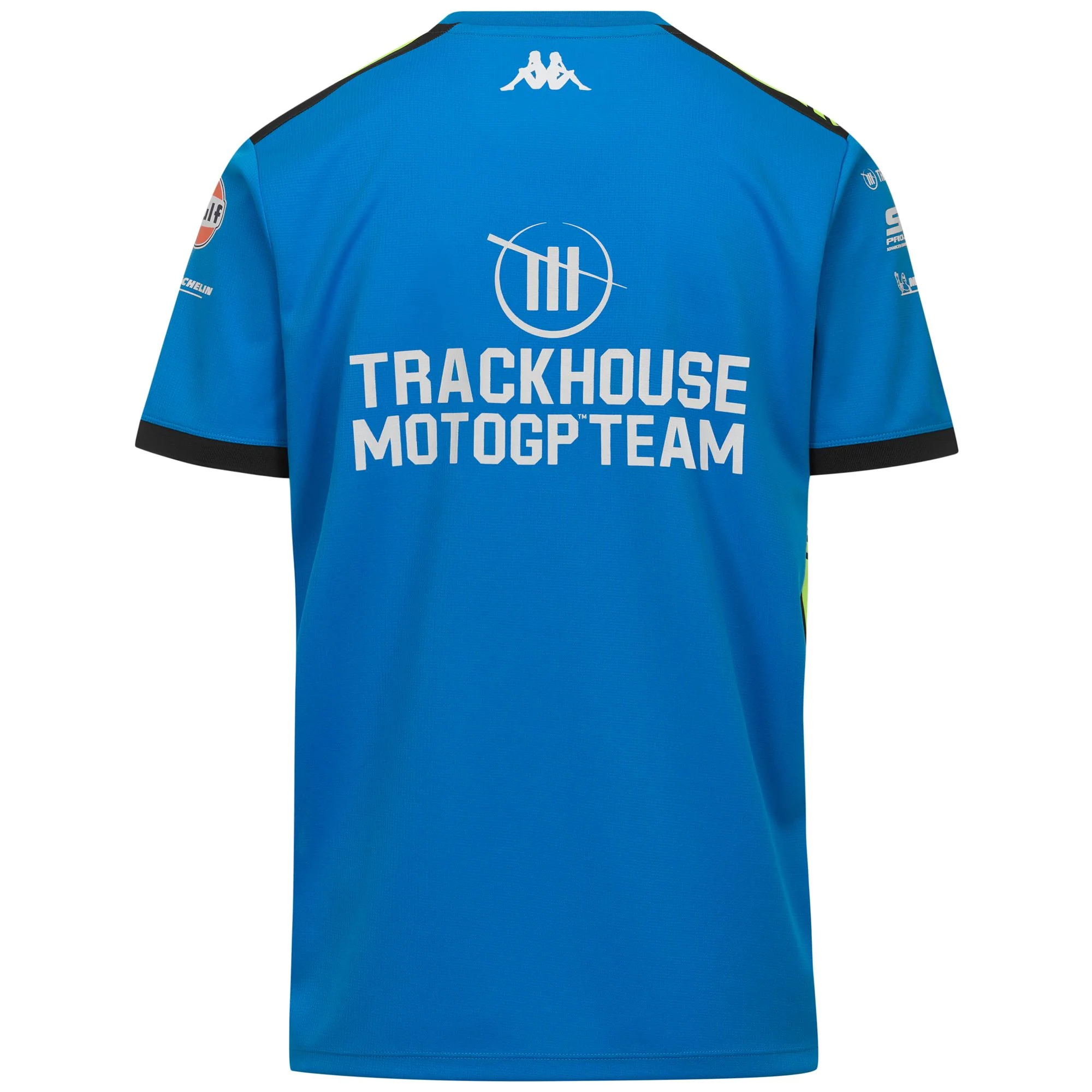 AMIRILO TRACKHOUSE - Active Jerseys - Shirt - Man - BLUE DIVA-GREY ANTRACHITE-NEON YELLOW - Image 3