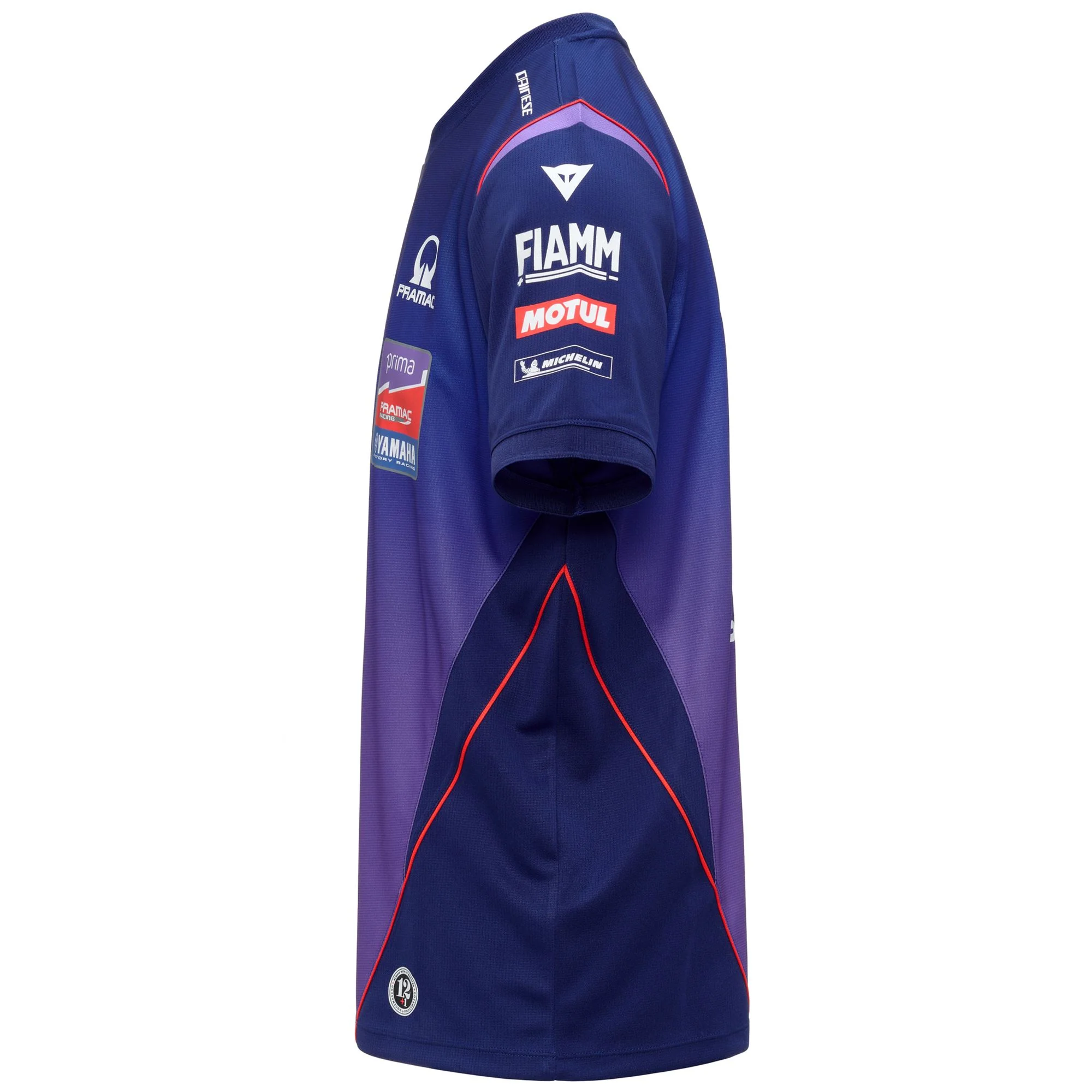 AMIRIMO PRAMAC - Active Jerseys - T-Shirt - Man - BLUE PRINT-VIOLET DEEP LAVANDER- ORANGE TOMATO - Image 4