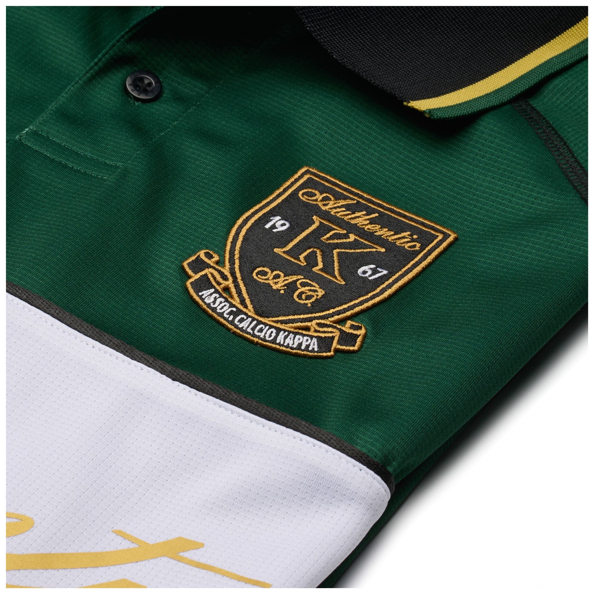 AUTHENTIC    NORTON - Active Jerseys - Polo Shirt - Man - GREEN EDEN-WHITE - Image 3