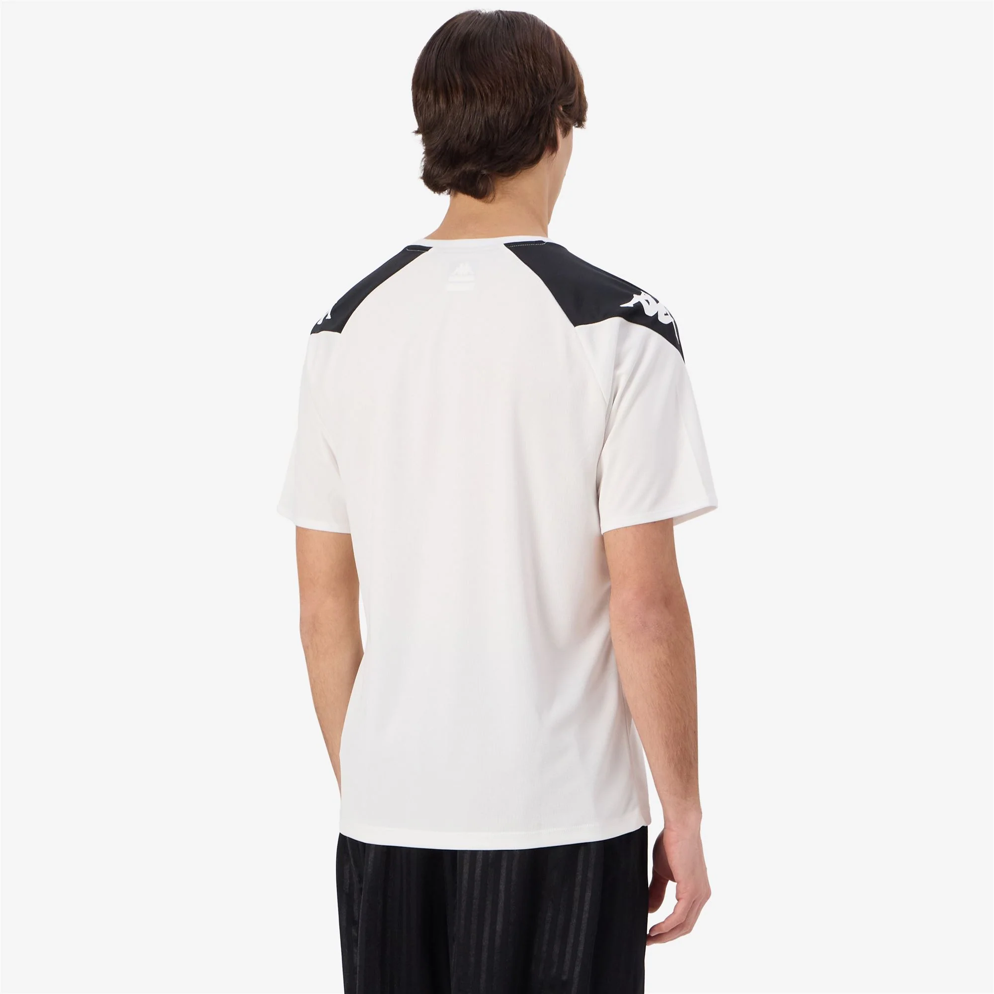 KAPPA4FOOTBALL  LORETO - Active Jerseys - Shirt - Man - WHITE-BLACK - Image 6