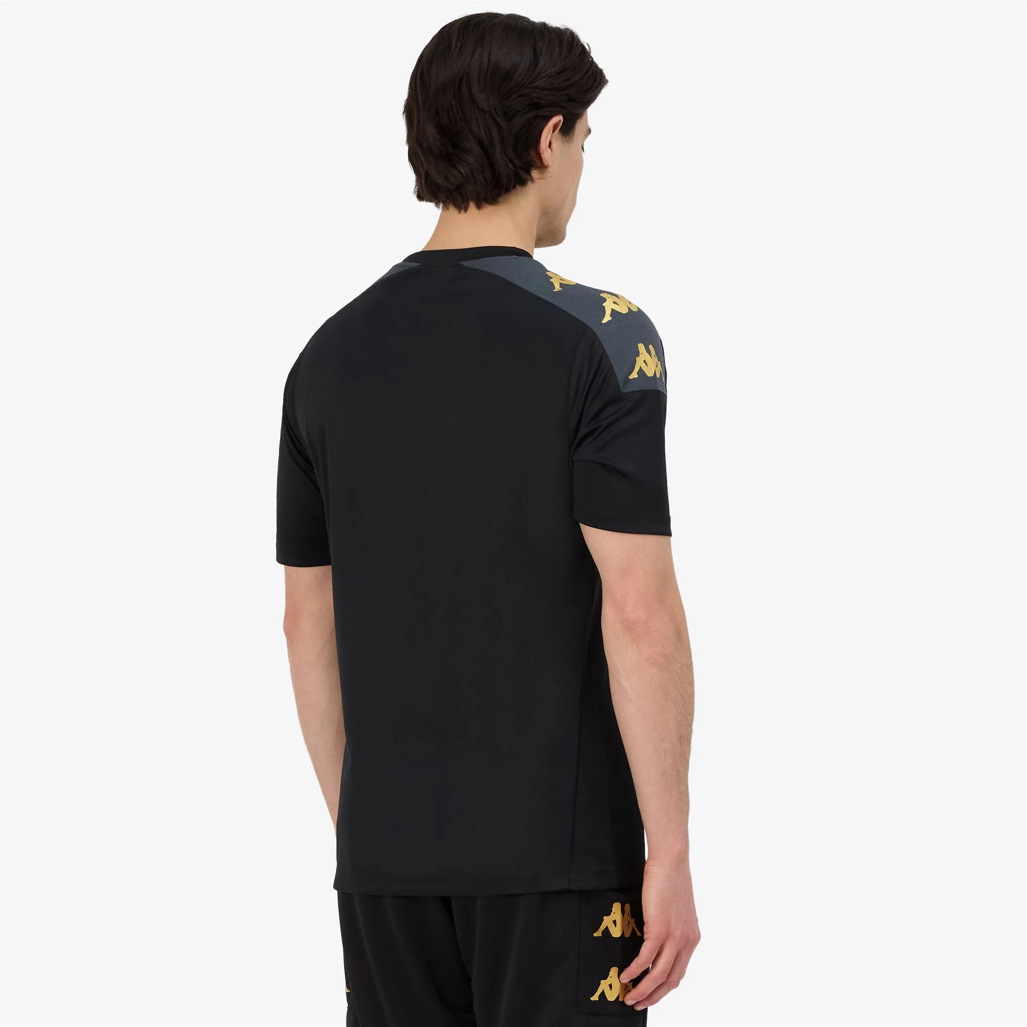 KAPPA4FOOTBALL GIANTO - Active Jerseys - Shirt - Man - BLACK-GREY DK - Image 7