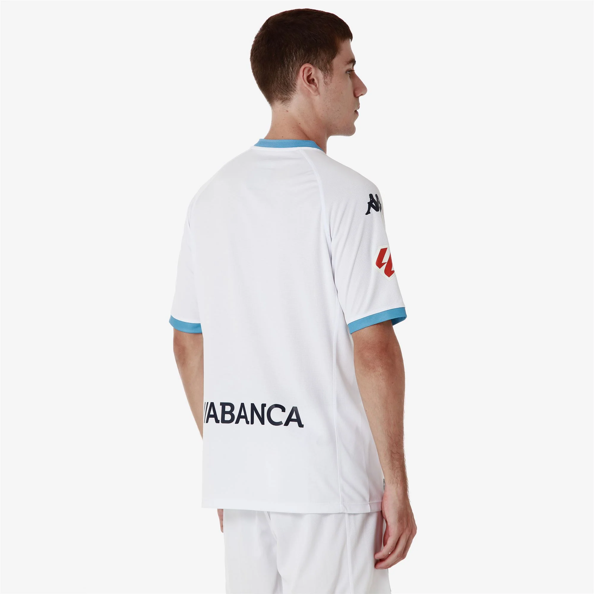 KOMBAT 2025 DEPORTIVO - Active Jerseys - Shirt - Man - WHITE-AZURE DK-SPONSOR1 - Image 3