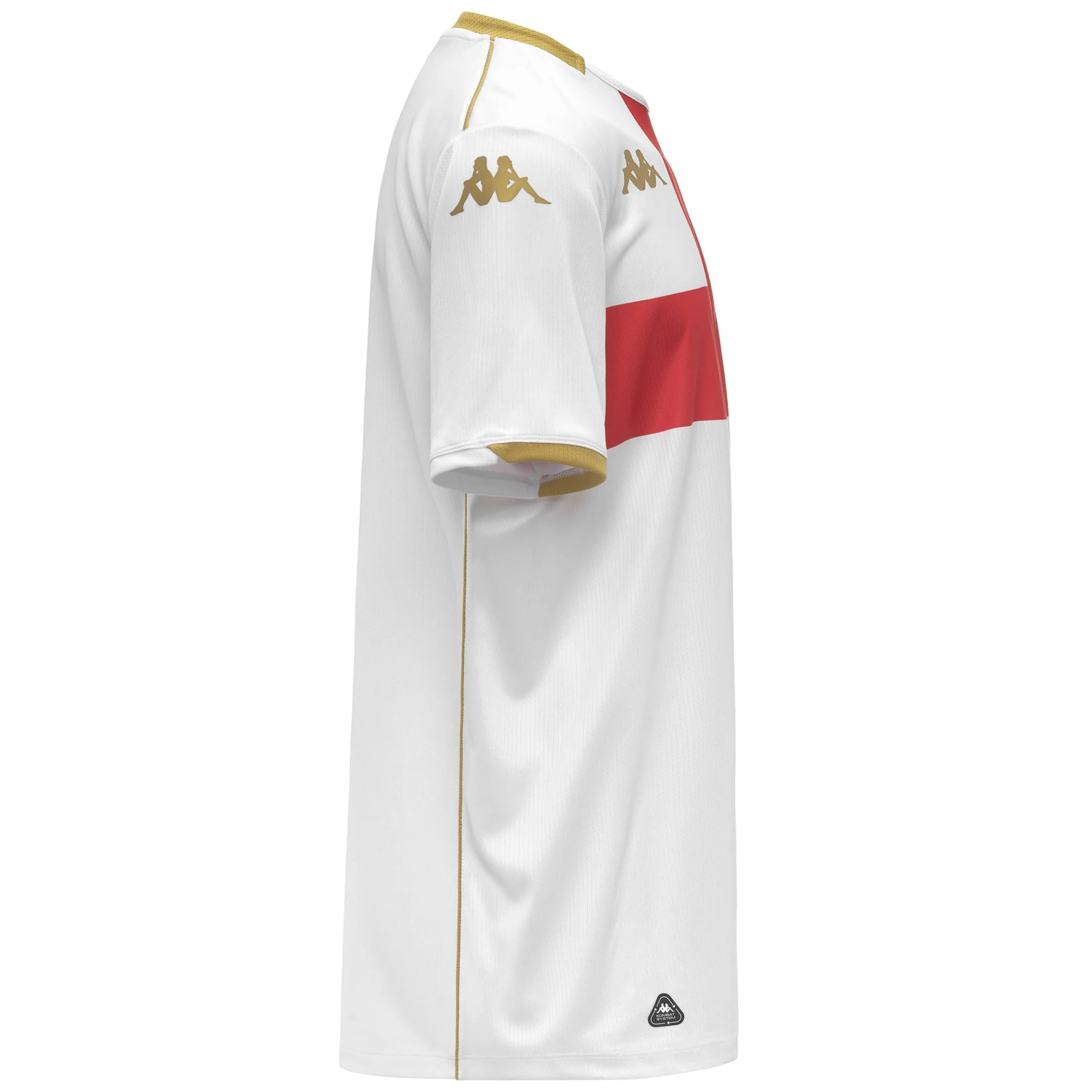 KOMBAT 2026 AWAY GENOA - Active Jerseys - Shirt - Man - WHITE-RED BLAZE-YELLOW GOLD RICH - Image 2