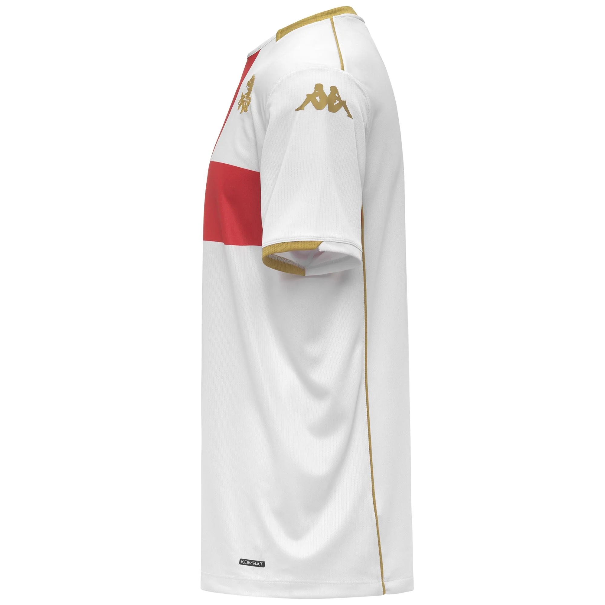 KOMBAT 2026 AWAY GENOA - Active Jerseys - Shirt - Man - WHITE-RED BLAZE-YELLOW GOLD RICH - Image 4