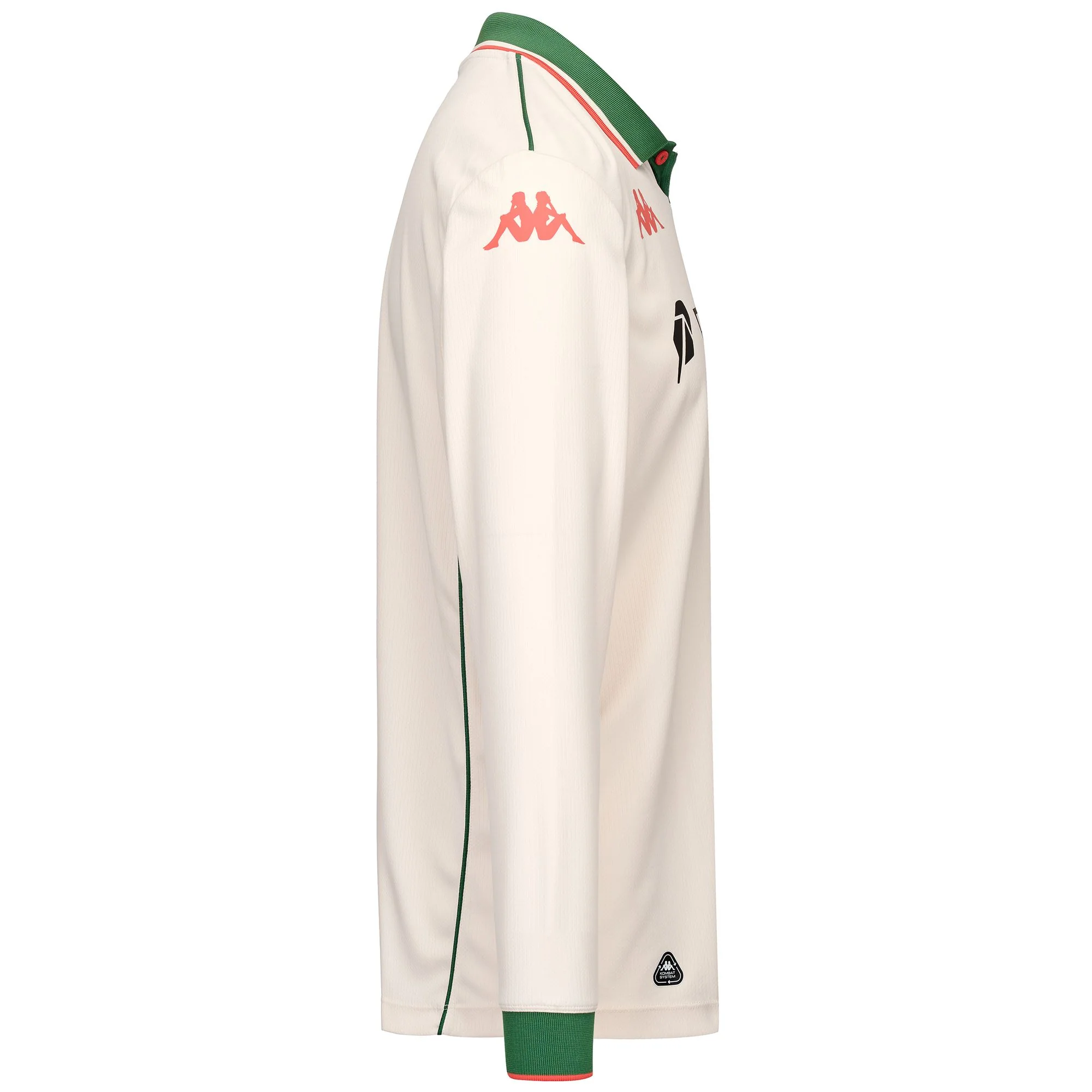 KOMBAT 2026 AWAY OGC NICE - Active Jerseys - Shirt - Man - WHITE VANILLA-GREEN ARTICHOKE-ORANGE CORAL-SPONSORS - Image 2