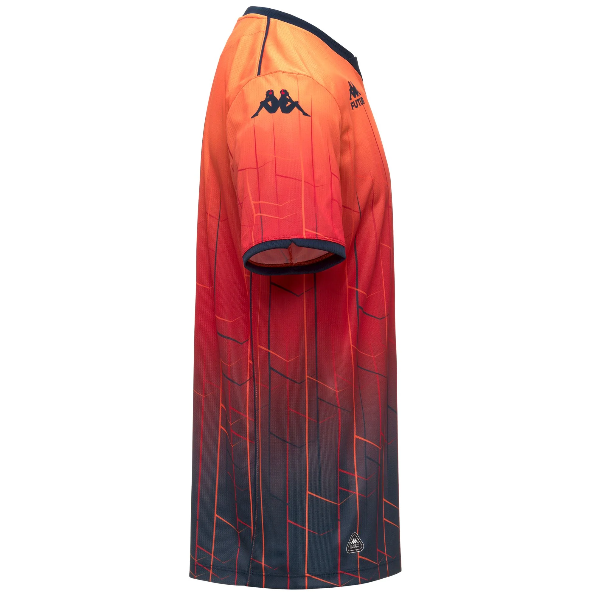 KOMBAT 2026 FOURTH GENOA - Active Jerseys - Shirt - Man - Red Orangeade-Blue Dk - Image 2