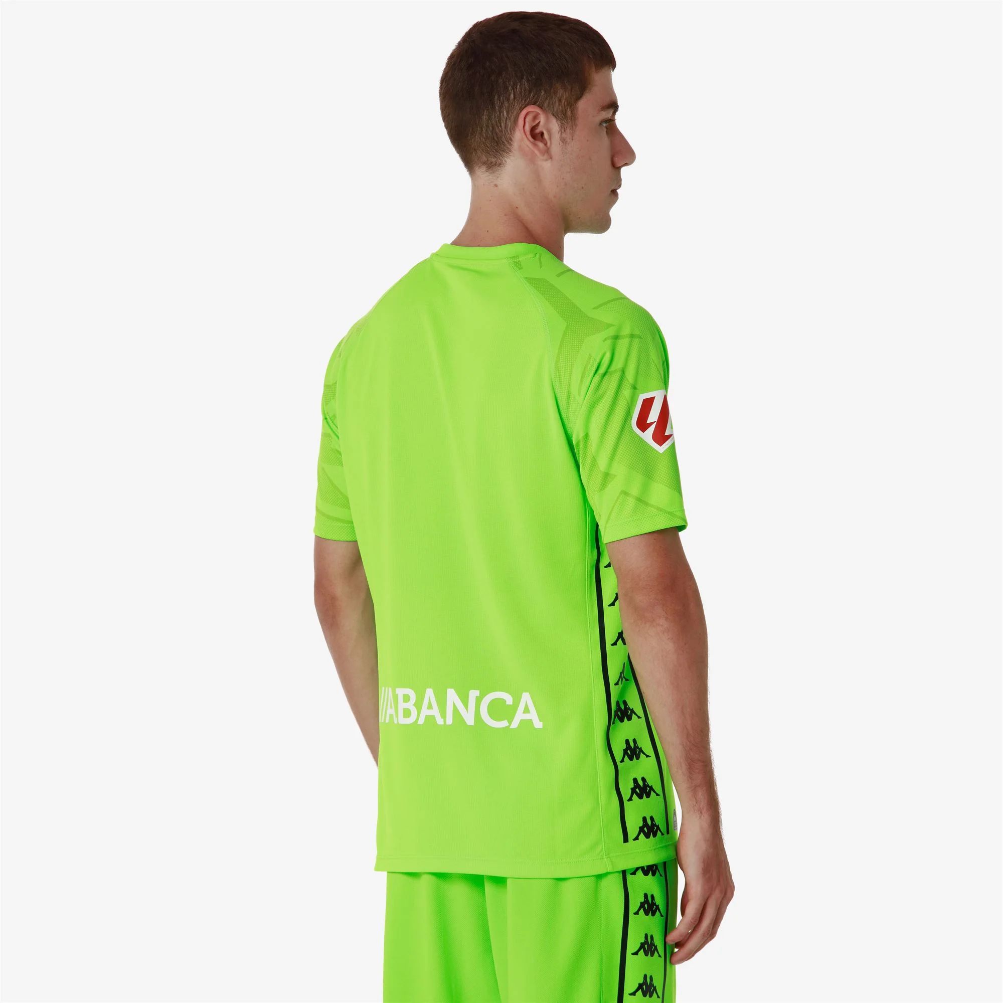 KOMBAT GK 2025 DEPORTIVO - Active Jerseys - Shirt - Man - NEON GREEN-BLACK - Image 3