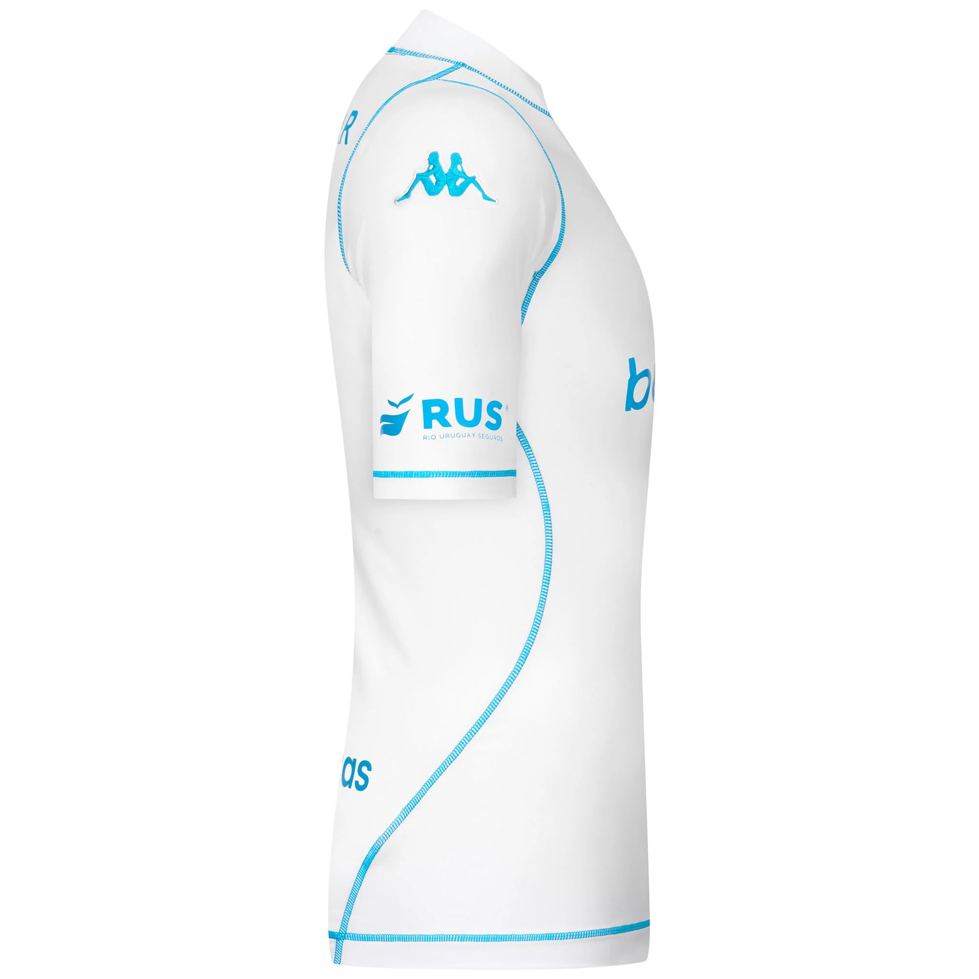 KOMBAT XXV RACING - Active Jerseys - Shirt - Man - WHITE-BLUE TURKIS-SPONSOR - Image 4