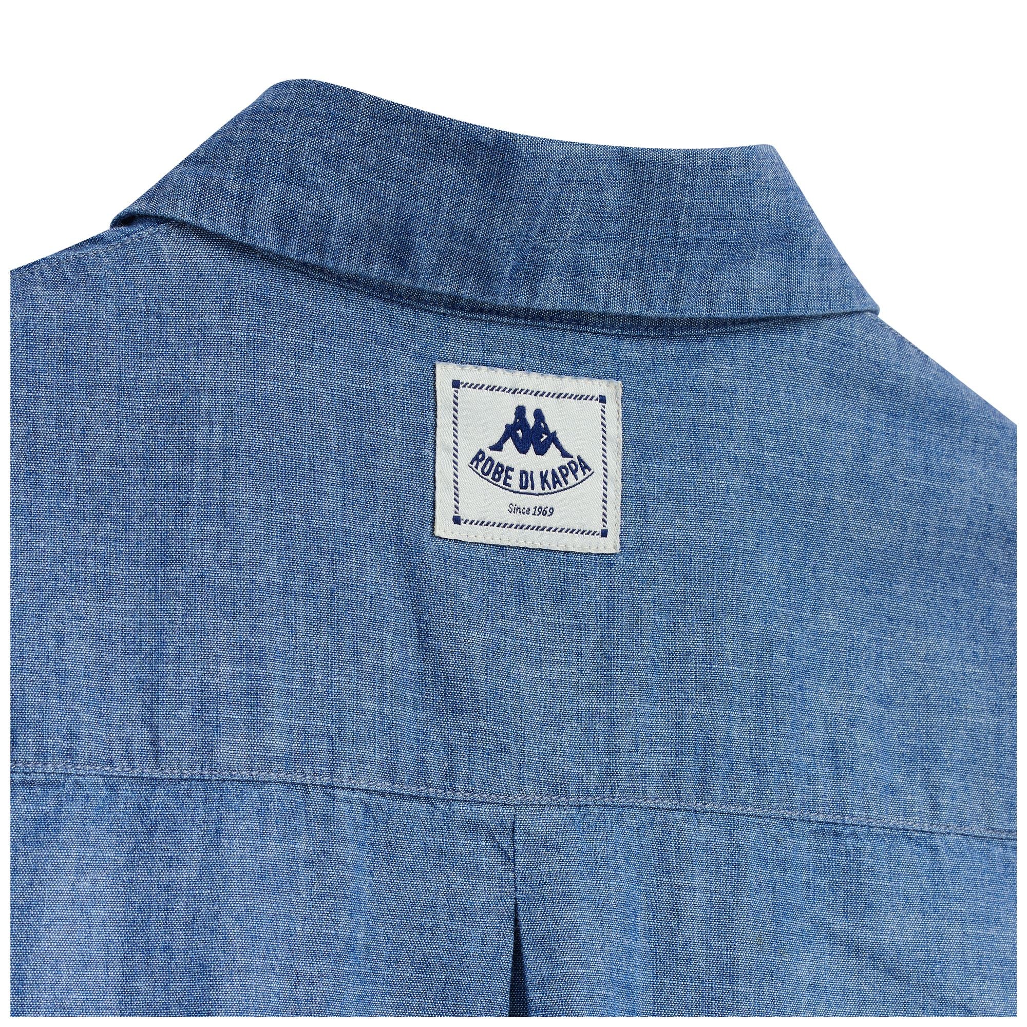 BEATRIZ CHAMBRAY - Dresses - Long - Woman - LT BLUE INDIGO - Image 3