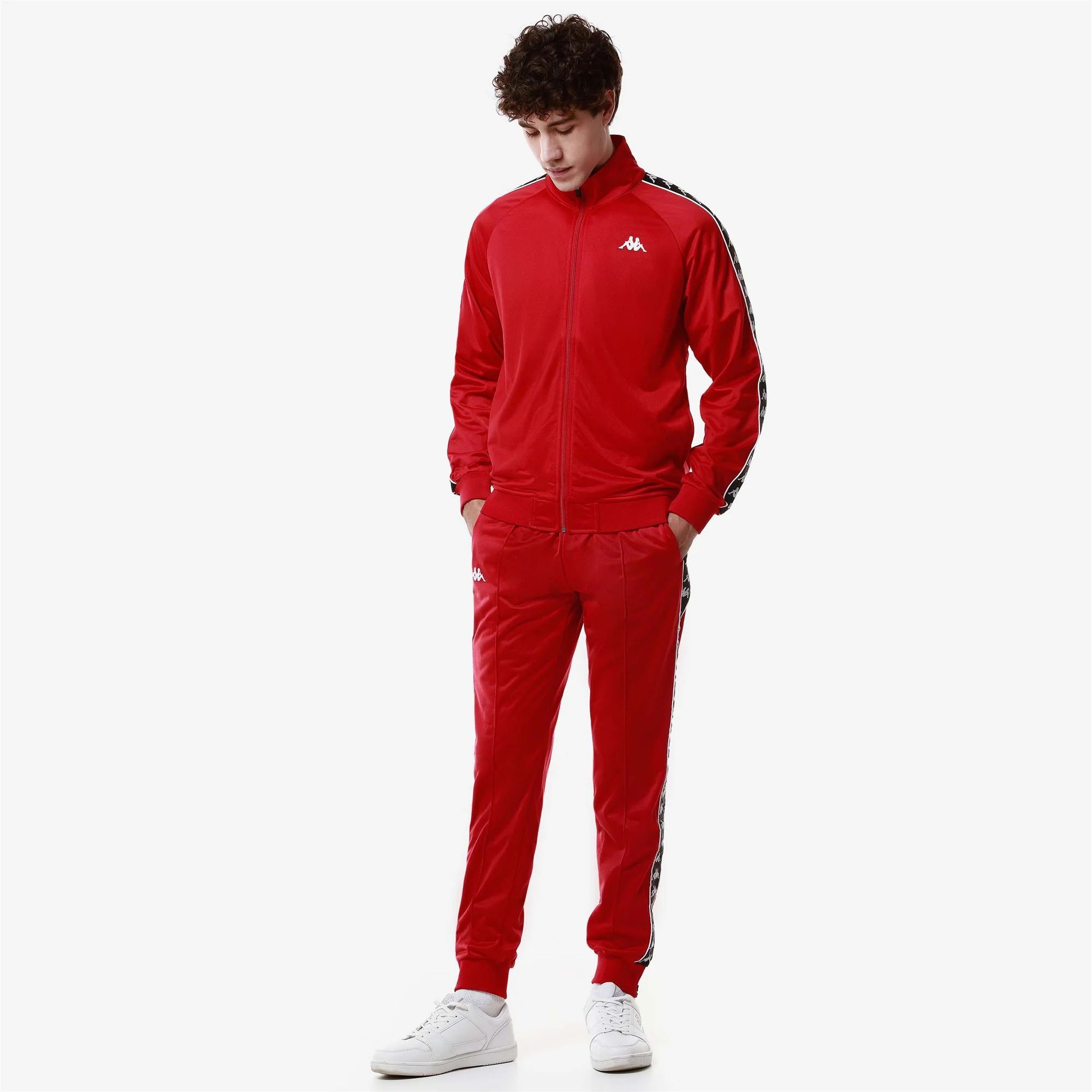222 BANDA      ANNISTON SLIM - Fleece - Jacket - Man - RED-BLACK - Image 6