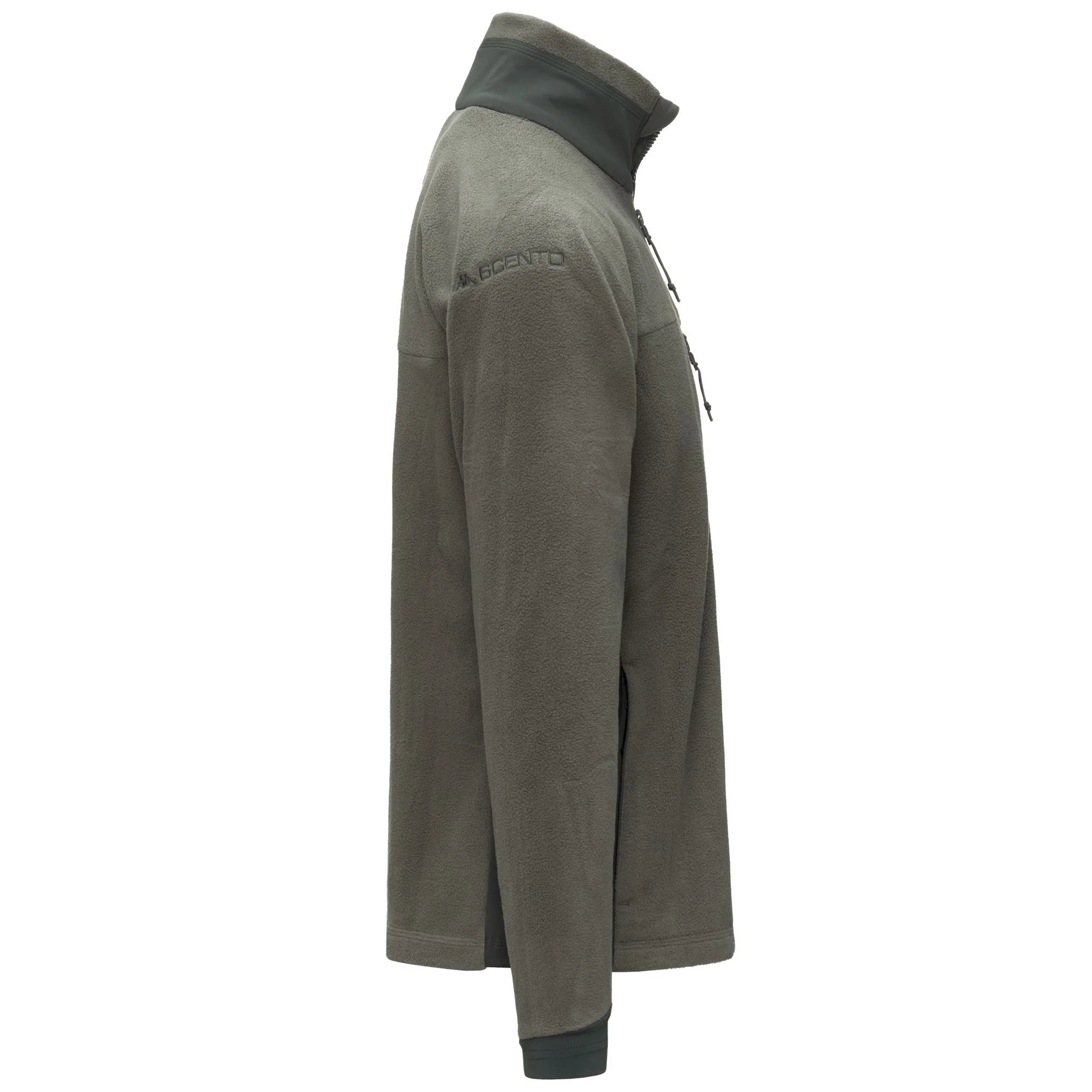 672 - Fleece - Jacket - Man - Green Academia-Green Rosin - Image 3