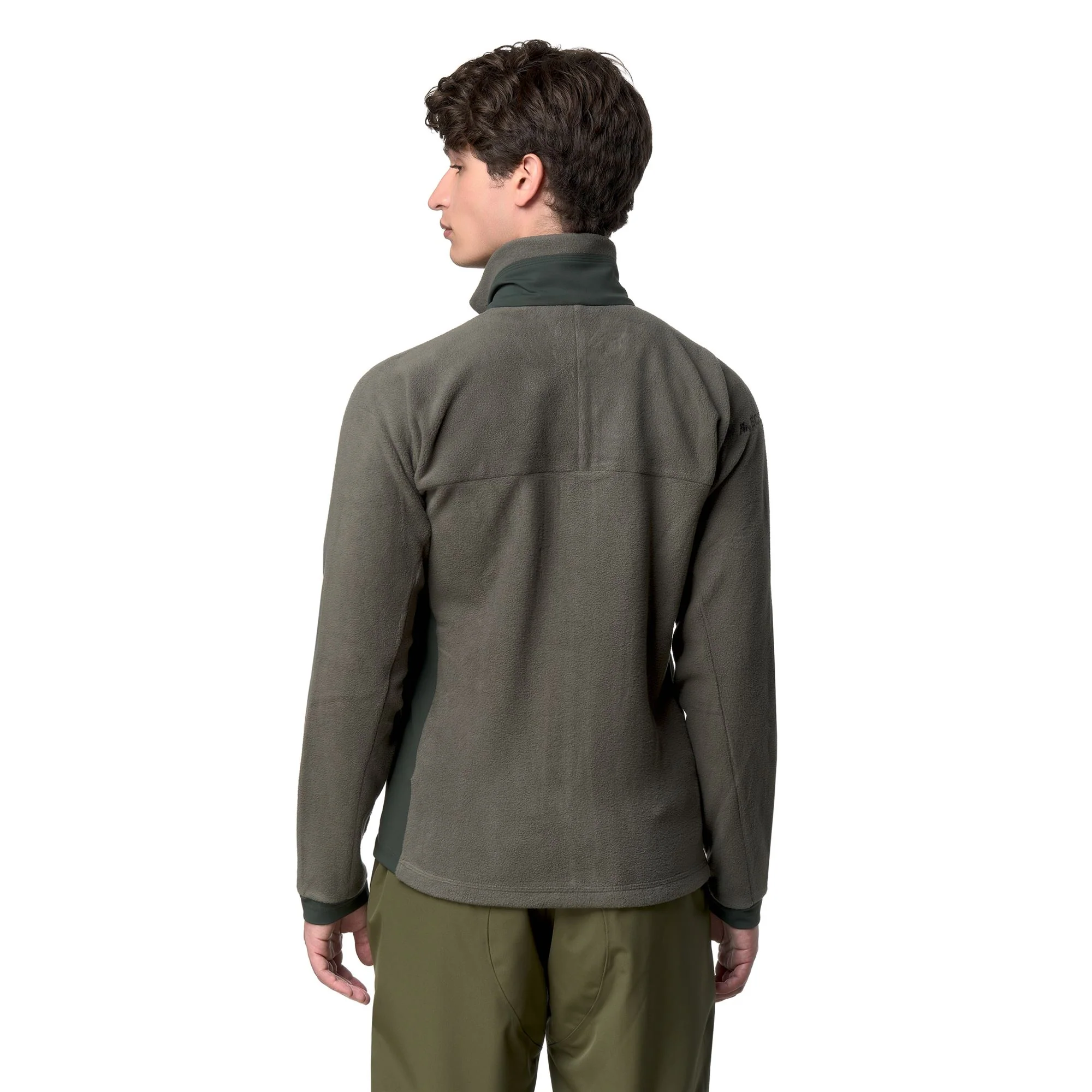 672 - Fleece - Jacket - Man - Green Academia-Green Rosin - Image 6