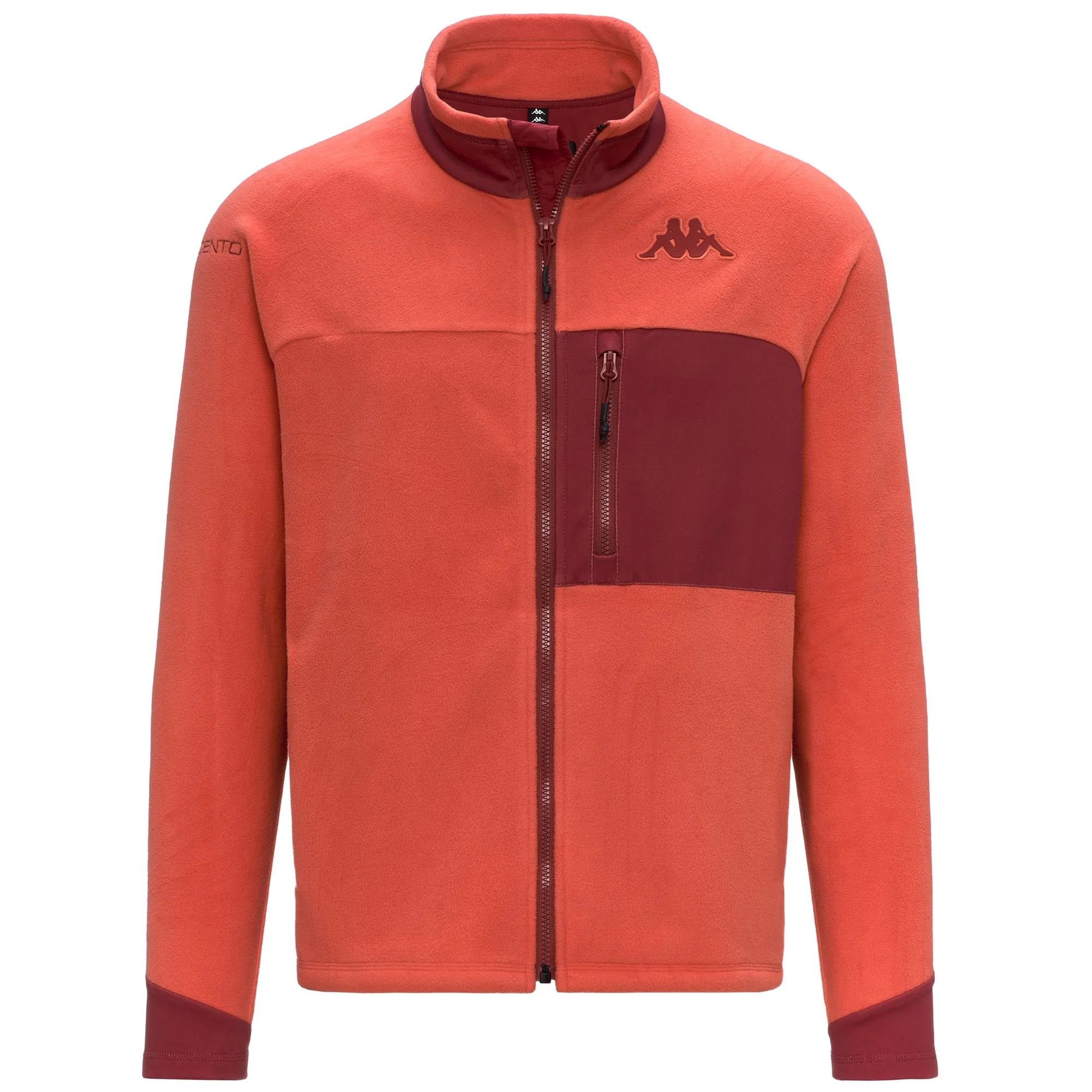 672 - Fleece - Jacket - Man - Orange-RED - Image 2