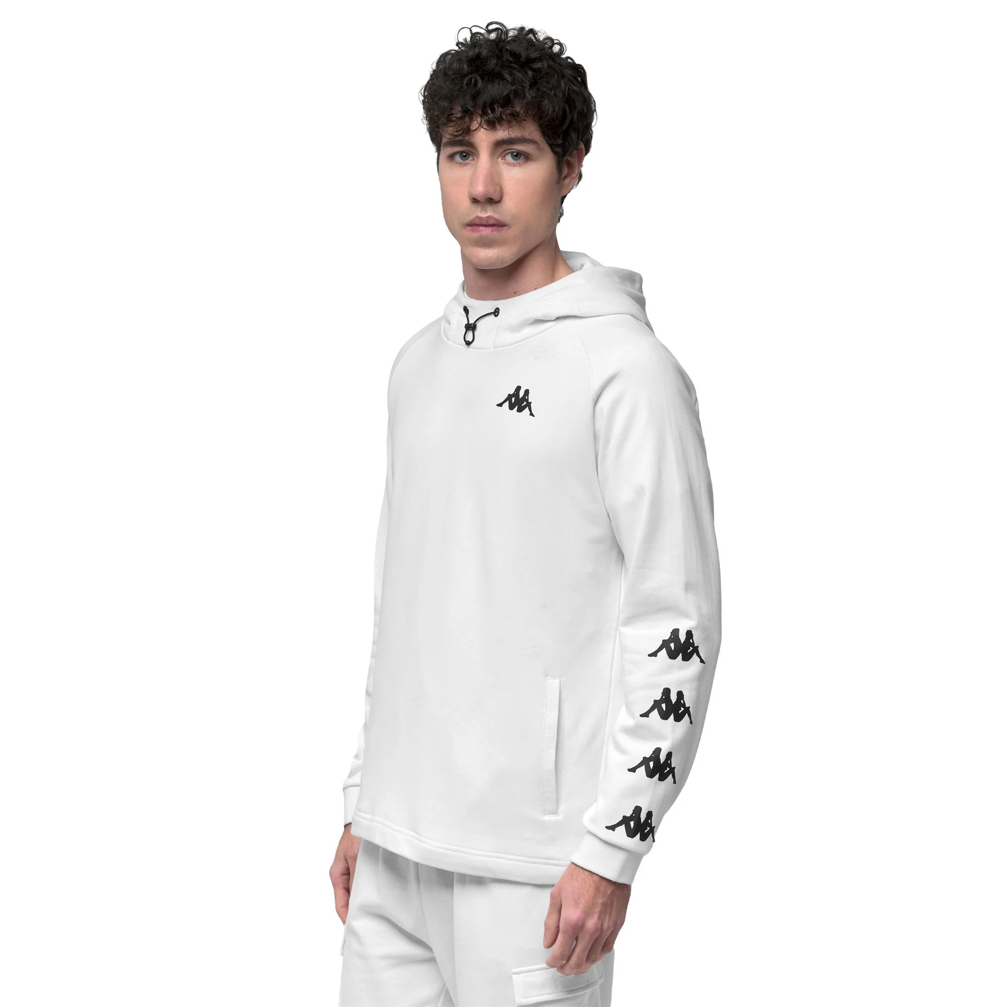 IGIKOMO - Fleece - Hoodie - Man - White - Image 6