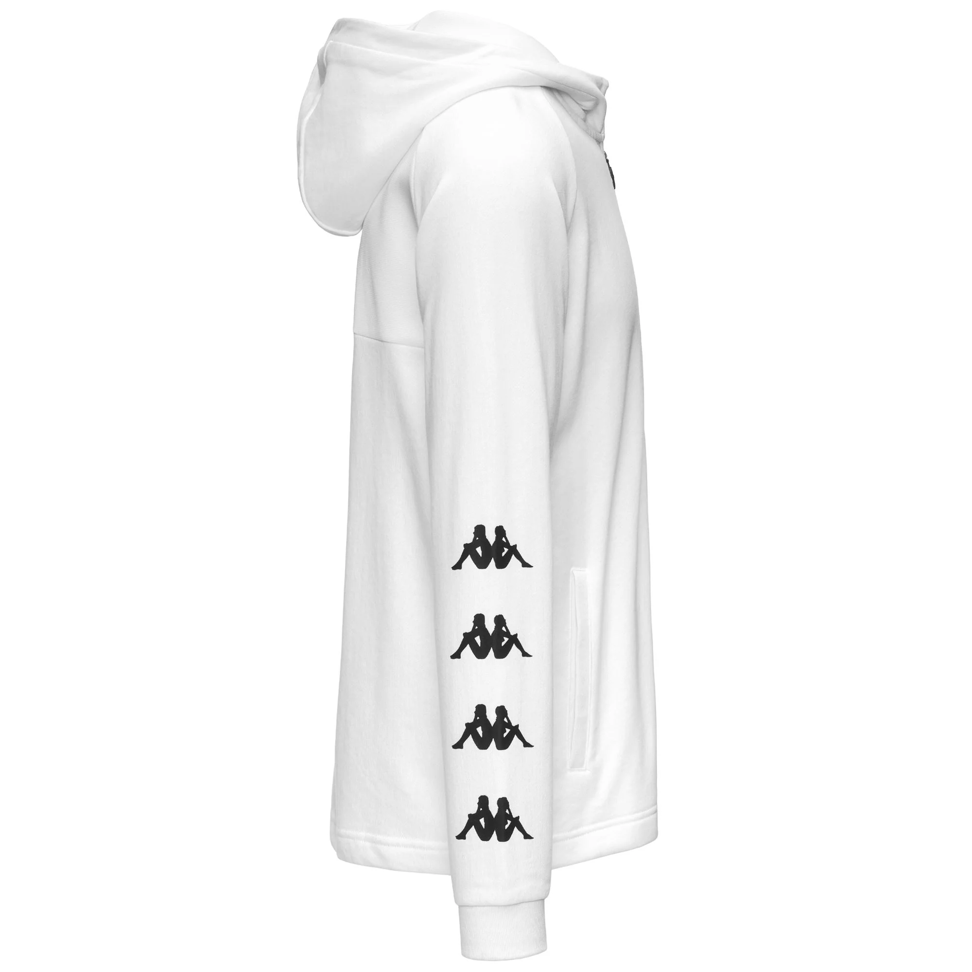 IGOJOSO - Fleece - Hoodie Full Zip - Man - White-White - Image 3