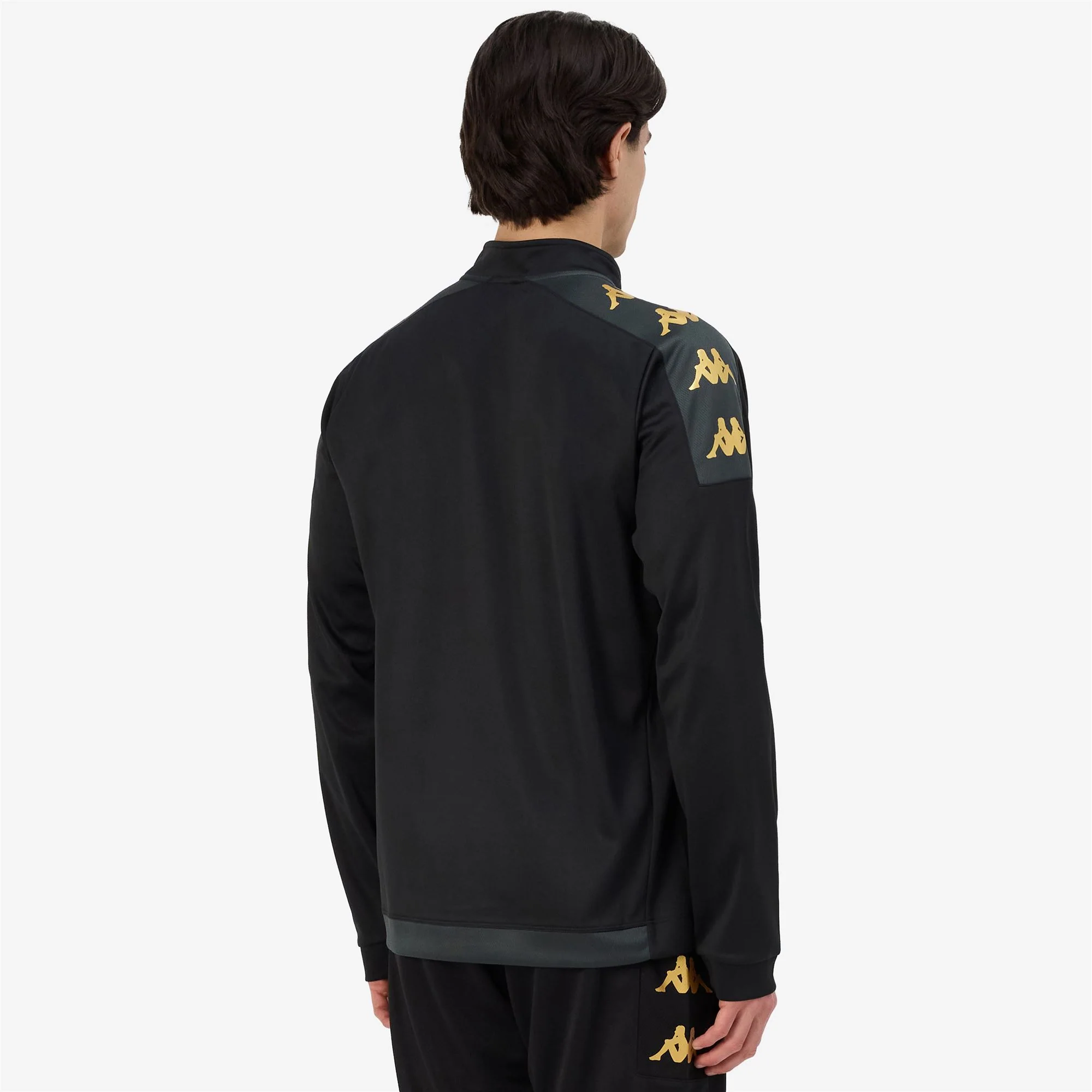 KAPPA4FOOTBALL GASSOLO - Fleece - Jumper - Man - BLACK-GREY DK - Image 7