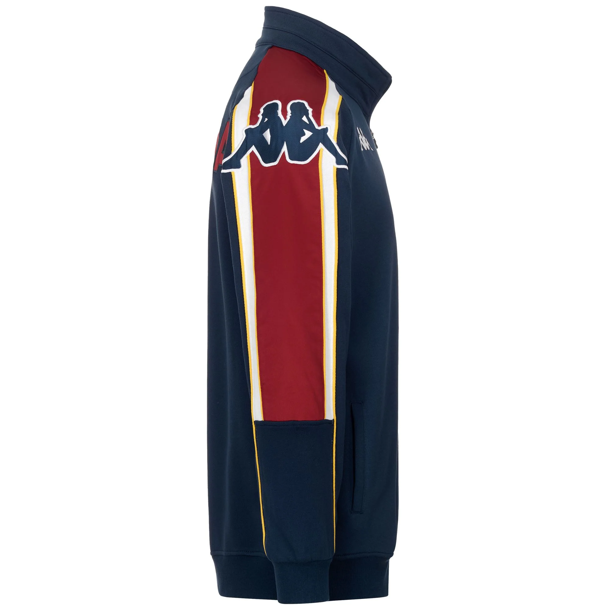 REGROOVERY GENOA - Fleece - Jacket - Man - BLUE DK-RED DK-WHITE-YELLOW - Image 2