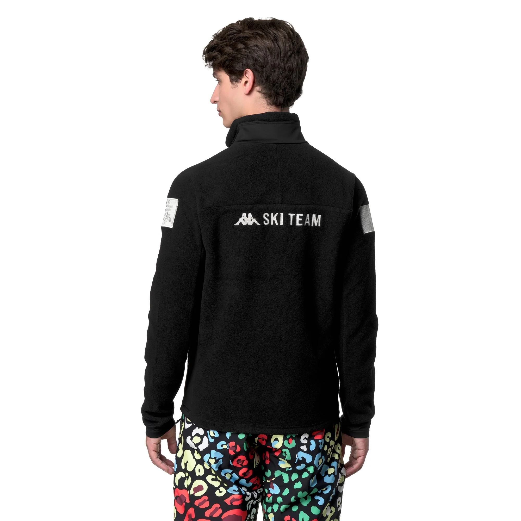 672 PREMIUM - Fleece - Jacket - Unisex - Black-White Coconut - Image 6