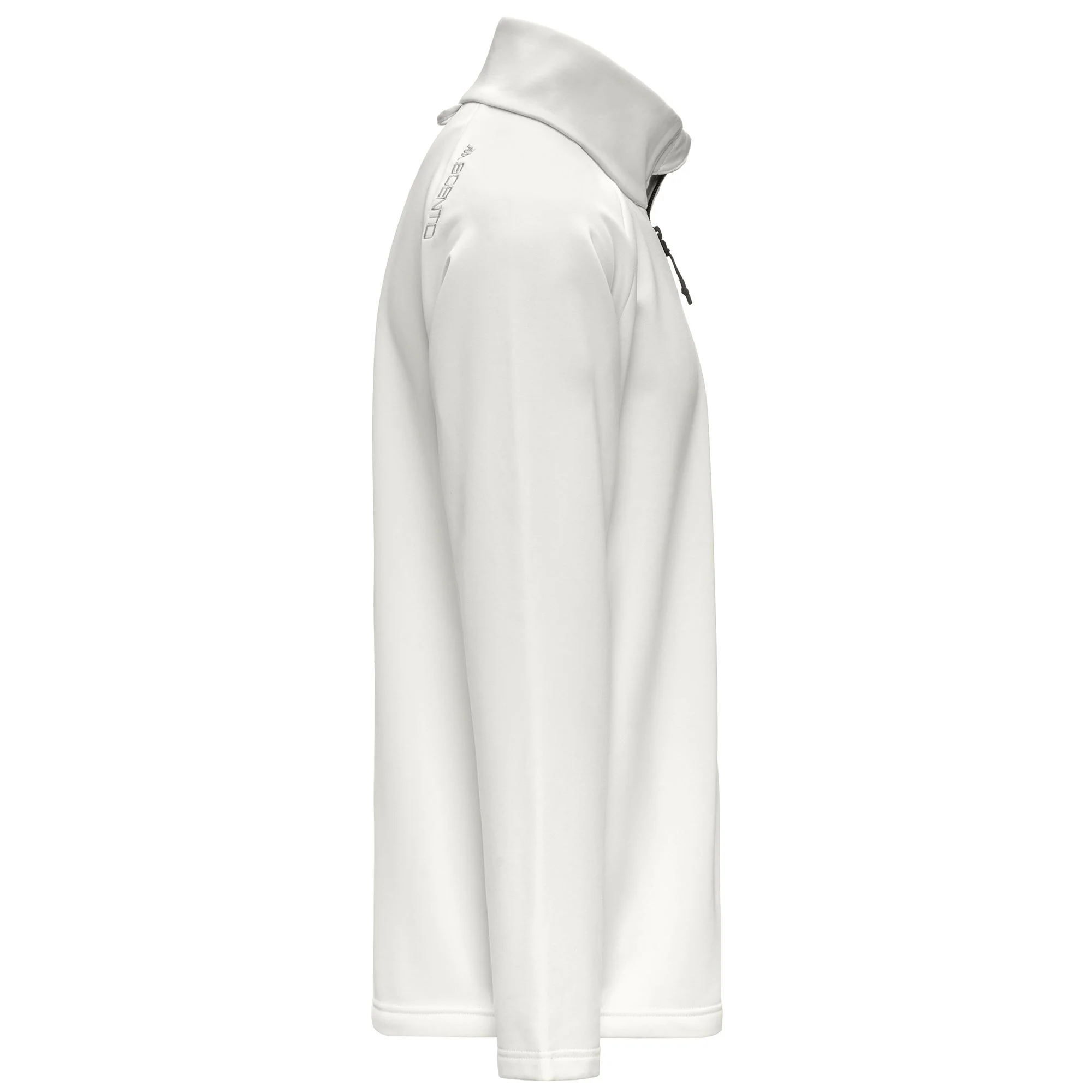 821FZ - Fleece - Jacket - Unisex - White Coconut-Black - Image 2
