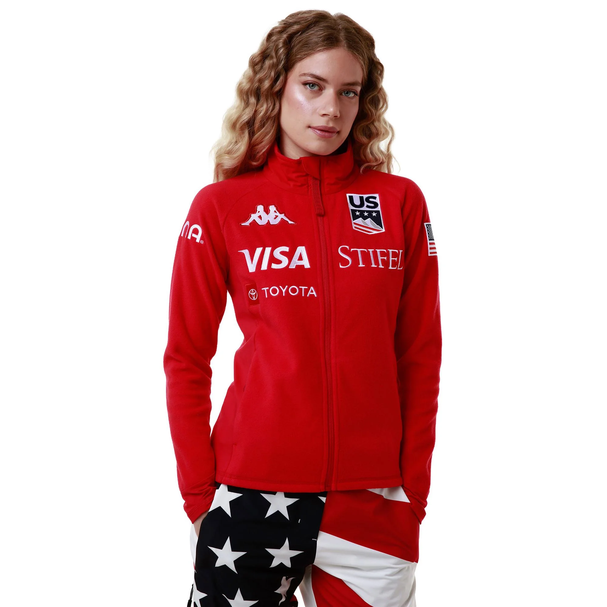 6CENTO 688 US - Fleece - Jacket - Woman - RED RACING - Image 5