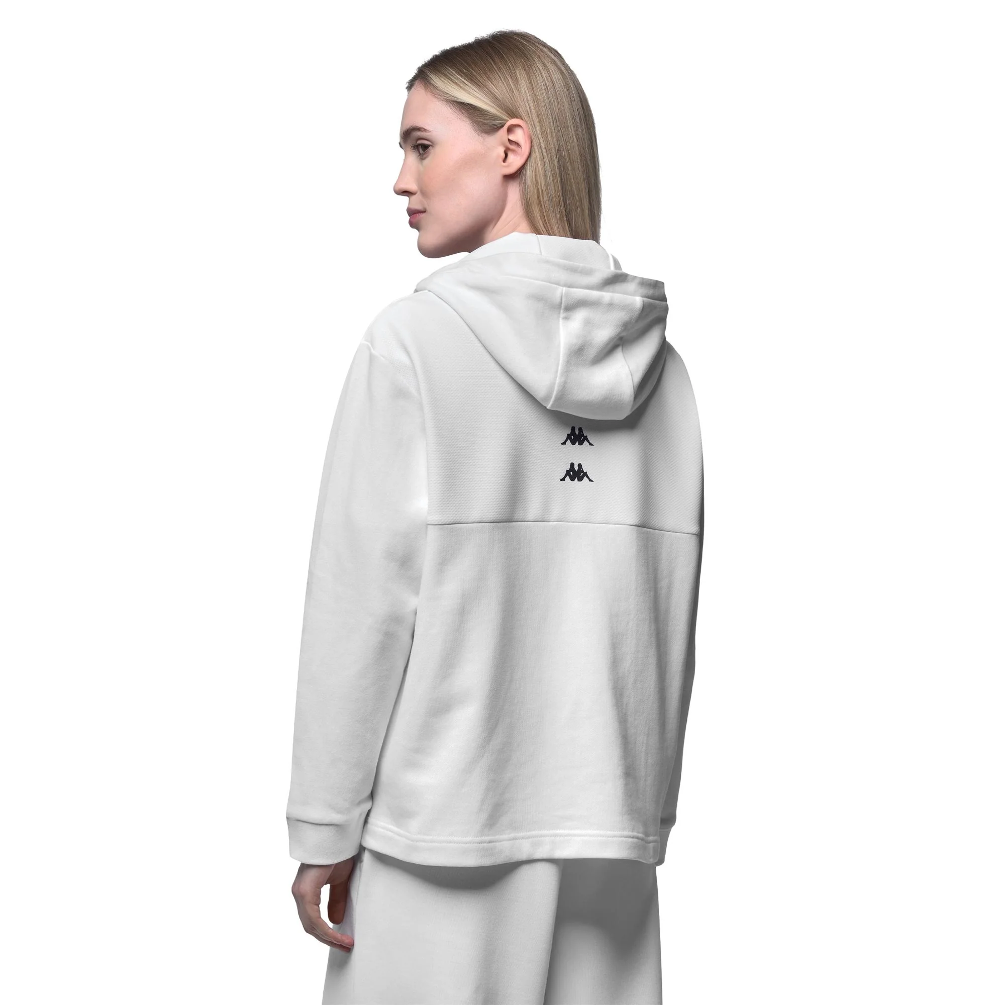 IGRITTA - Fleece - Hoodie Full Zip - Woman - White-White - Image 7