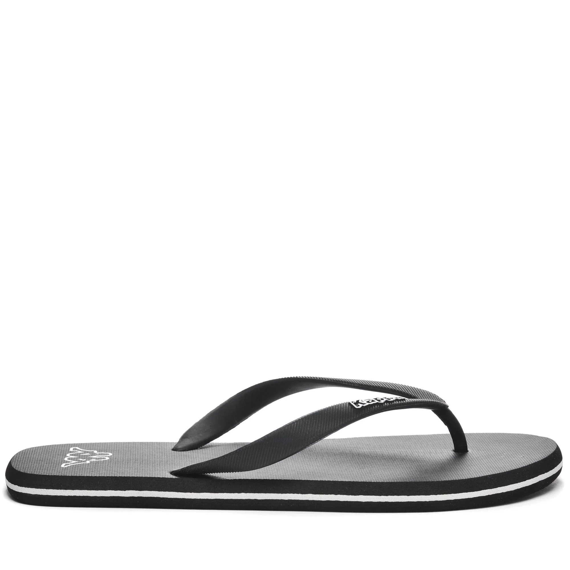 LOGO  MOKER - Flip-Flops - Thongs - Unisex - BLACK-WHITE - Image 3