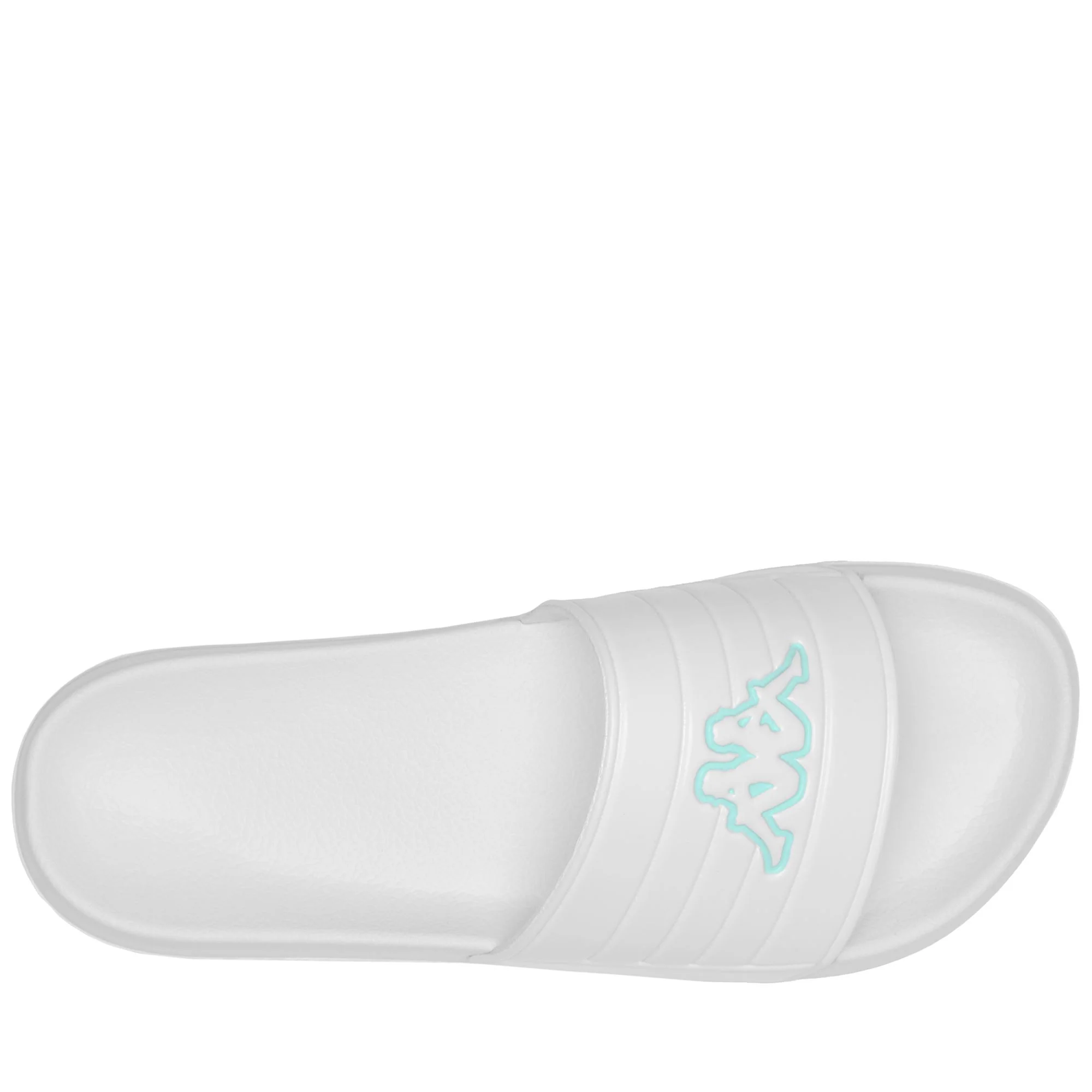 LOGO SARTY - Flip-Flops - Stripe - Unisex - WHITE-GREEN BEACH GLASS - Image 2