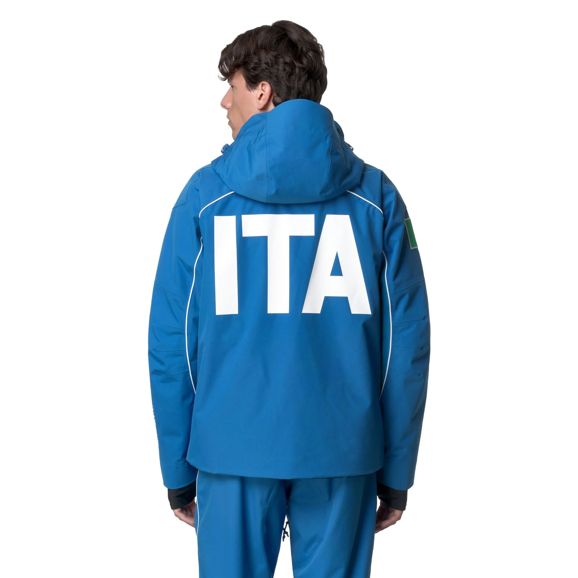 6CENTO 602FP ITA - Jackets - Mid - Man - BLUE  BRILLIANT-WH - Image 6