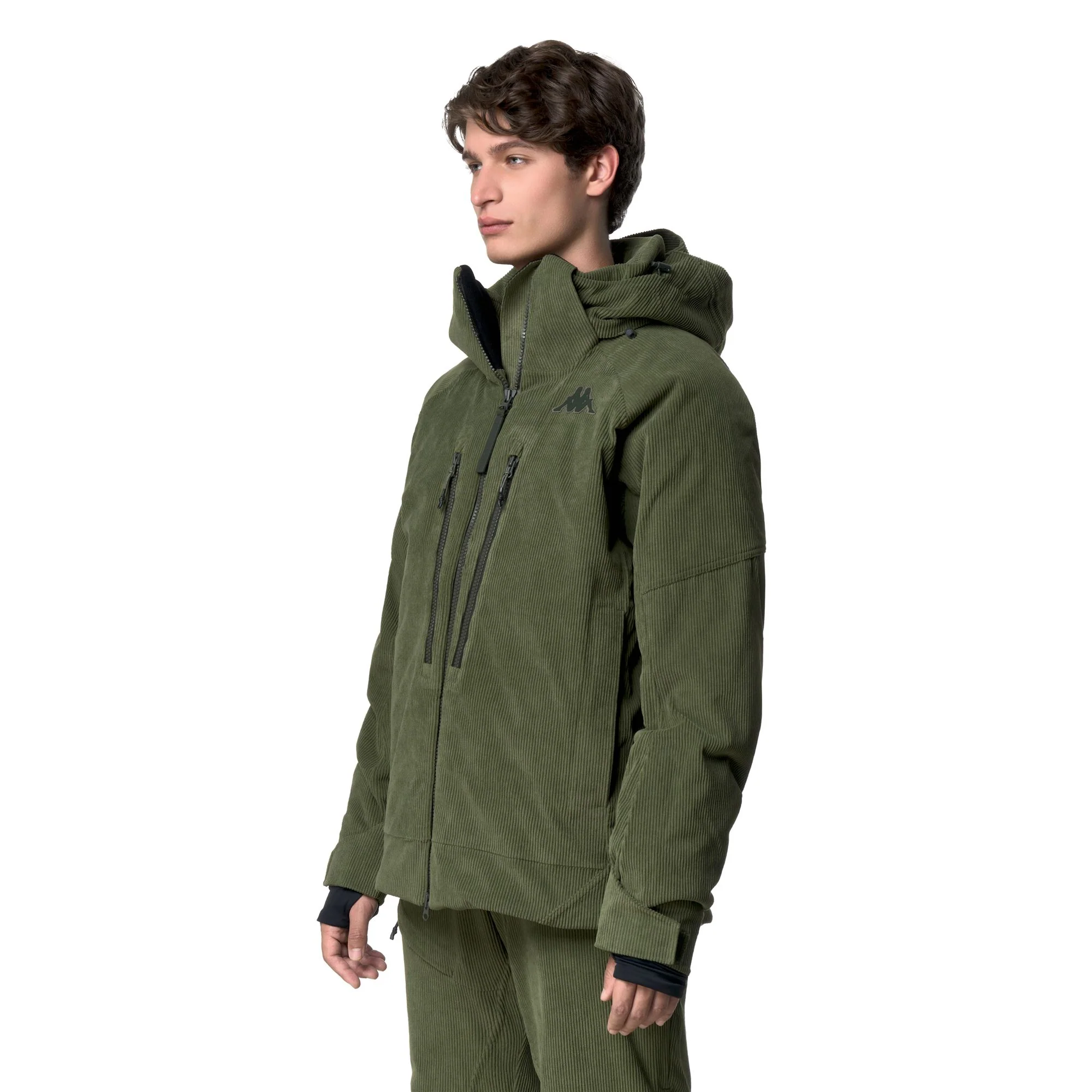 6CENTO 602VE - Jackets - Mid - Man - GREEN ACADEMIA-BLACK - Image 5
