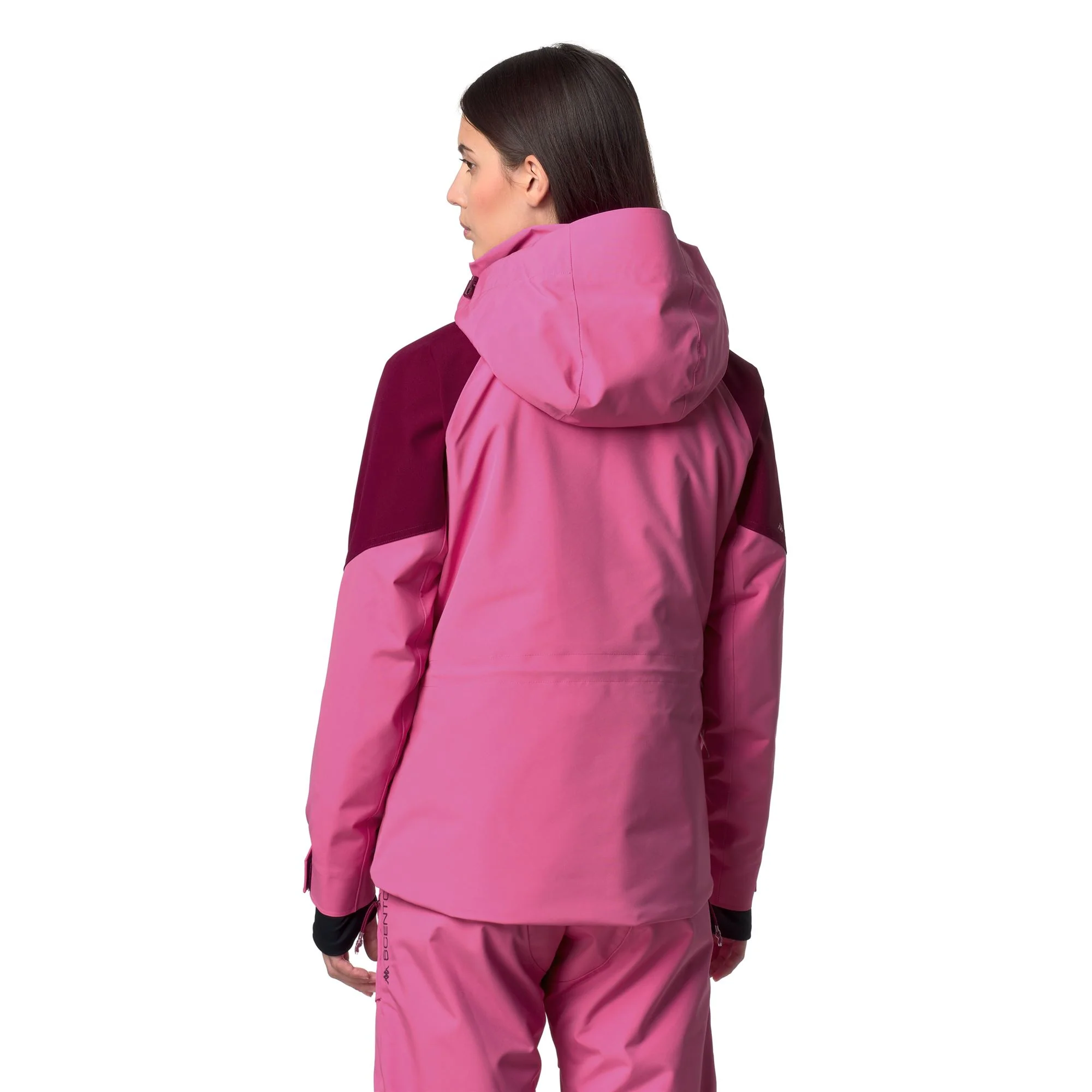 604C - Jackets - Mid - Woman - Fuchsia Lt-Red Plum - Image 6