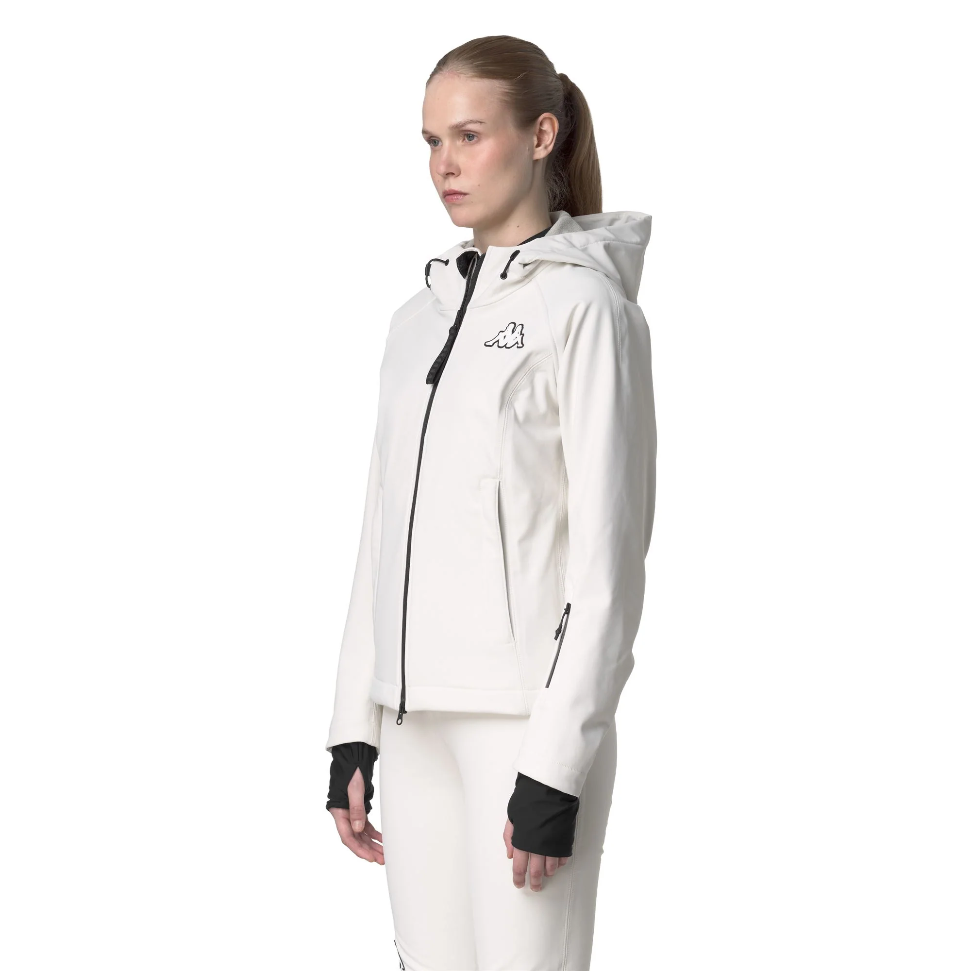 850 - Jackets - Mid - Woman - White Coconut-Black - Image 5
