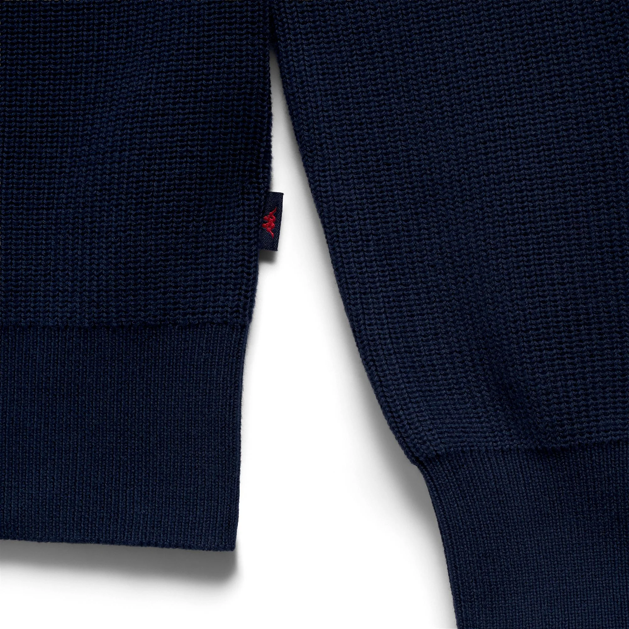 ALIFA - KNITWEAR - Polo - Man - BLUE IRIS - Image 3