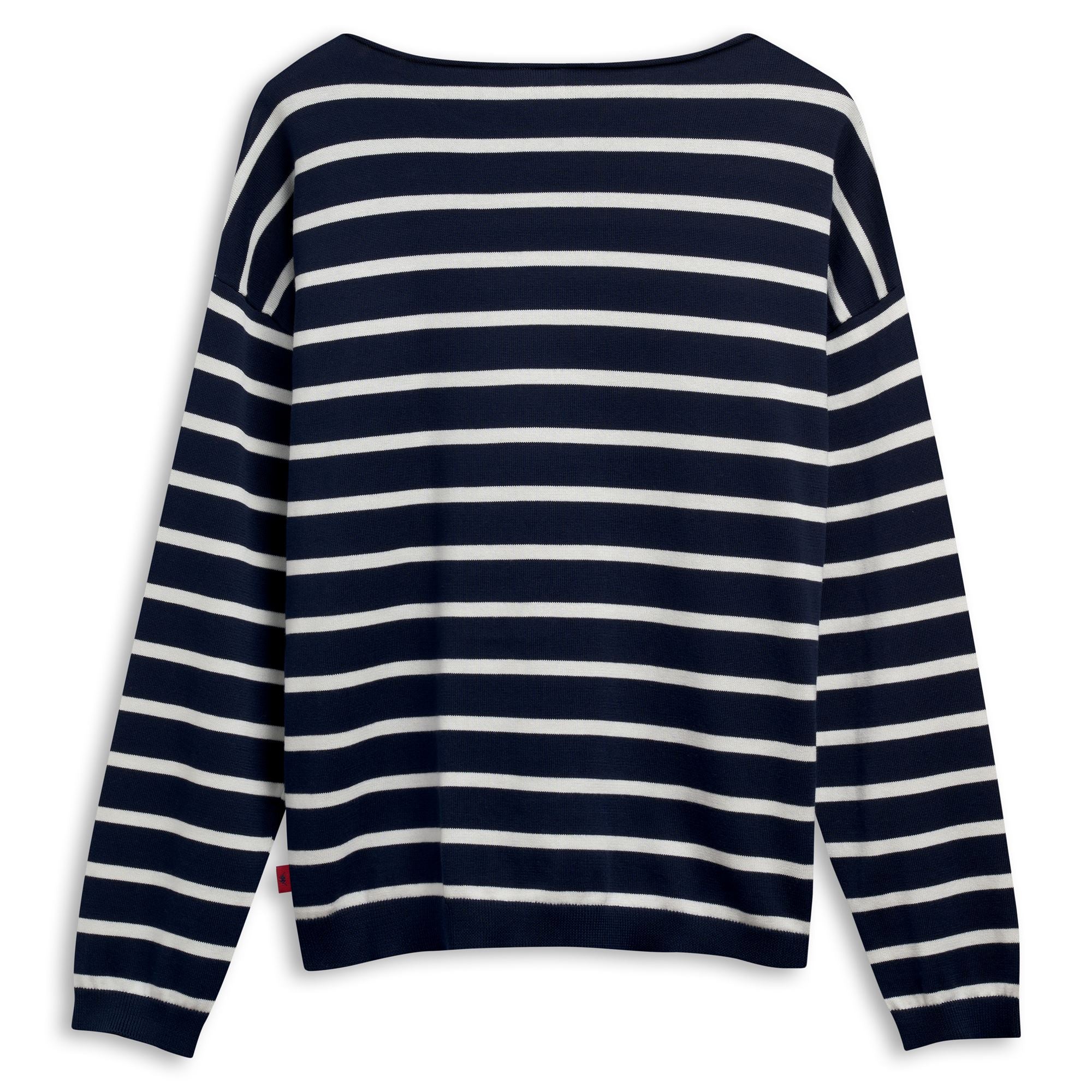 MALLORY - KNITWEAR - Pull  Over - Woman - BLUE IRIS-WHITE CLOUD - Image 2