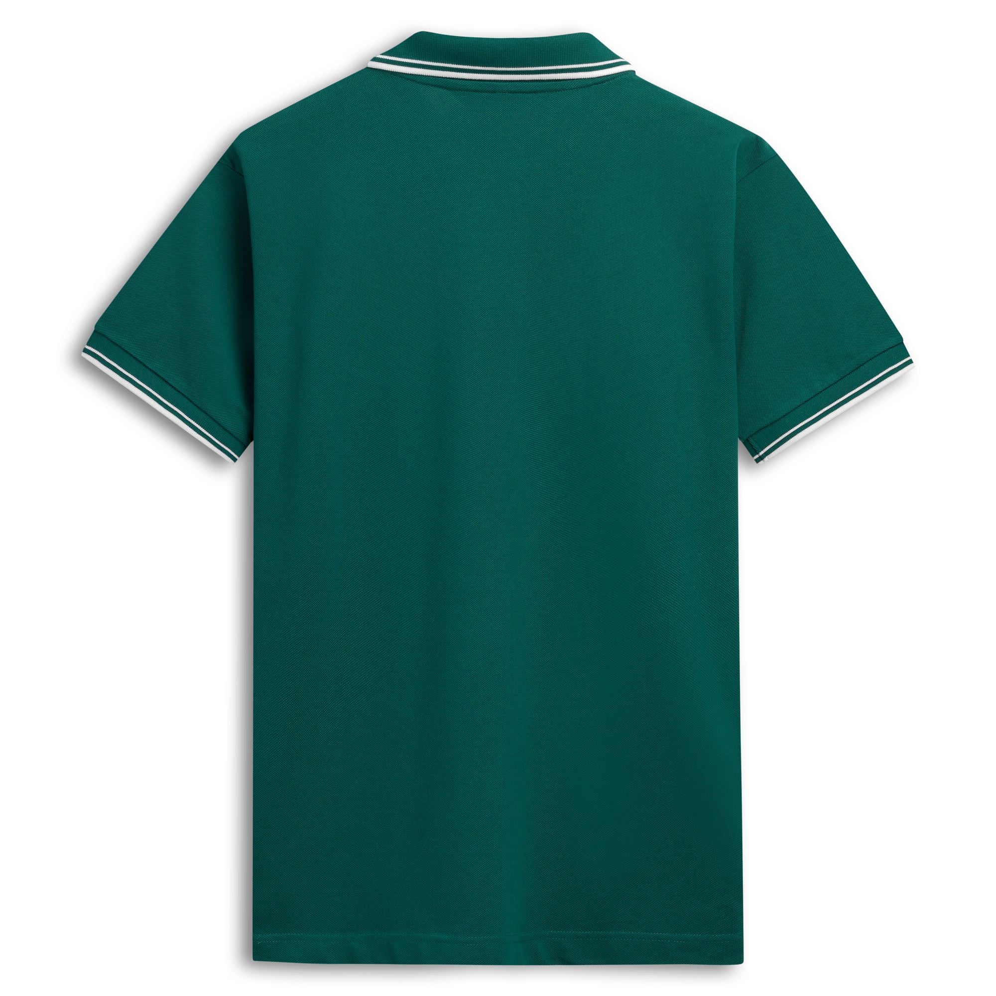LIVINGSTON - La polo Robe di Kappa - Polo - Man - GREEN COLLEGE-WHITE CLOUD - Image 2