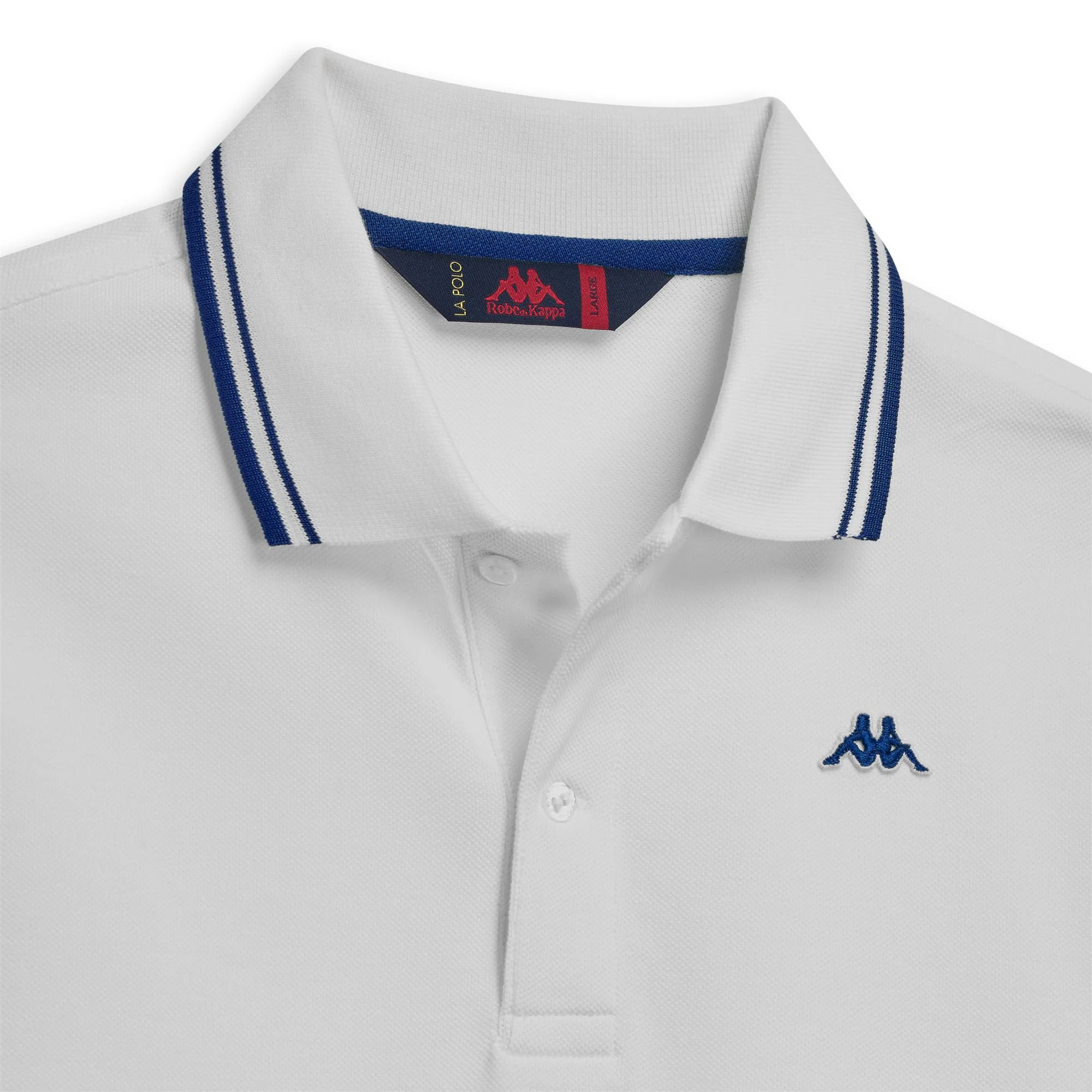 LIVINGSTON - La polo Robe di Kappa - Polo - Man - WHITE CLOUD-BLUE SURF - Image 3