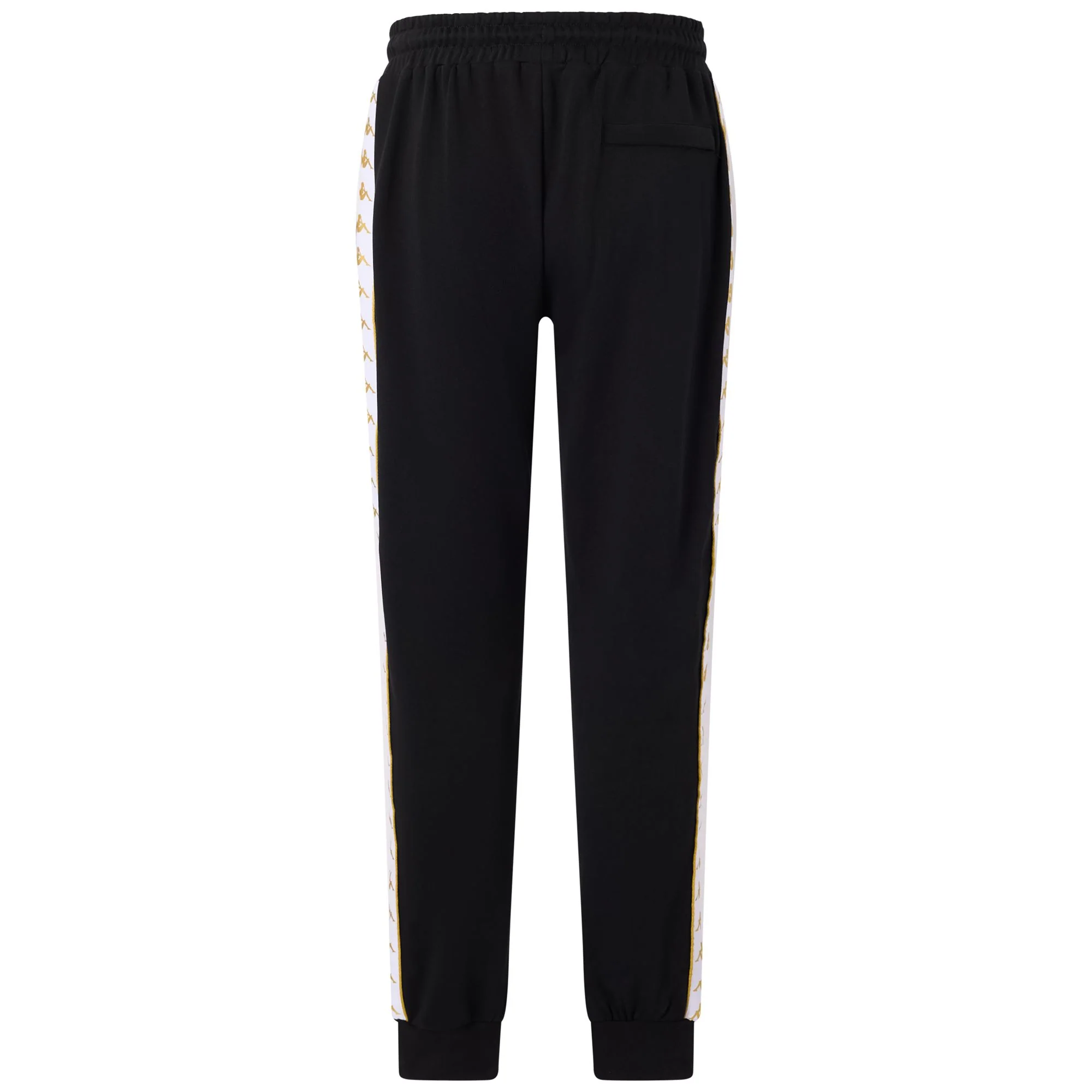 222 BANDA    ALANZ 3 - Pants - Sport Trousers - Man - BLACK-YELLOW GOLD RICH-WHITE - Image 3