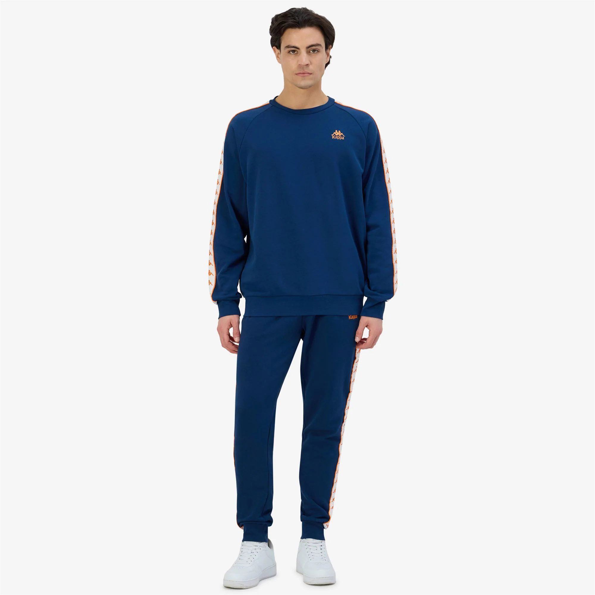 222 BANDA    ALANZ 3 - Pants - Sport Trousers - Man - BLUE DK-ORANGE - Image 5