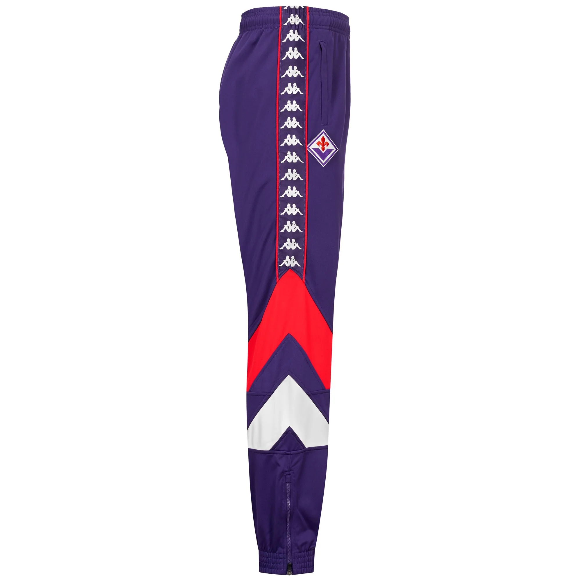 222 BANDA FEVY FIORENTINA - Pants - Sport Trousers - Man - VIOLET MD-RED-WHITE WHISPER - Image 2