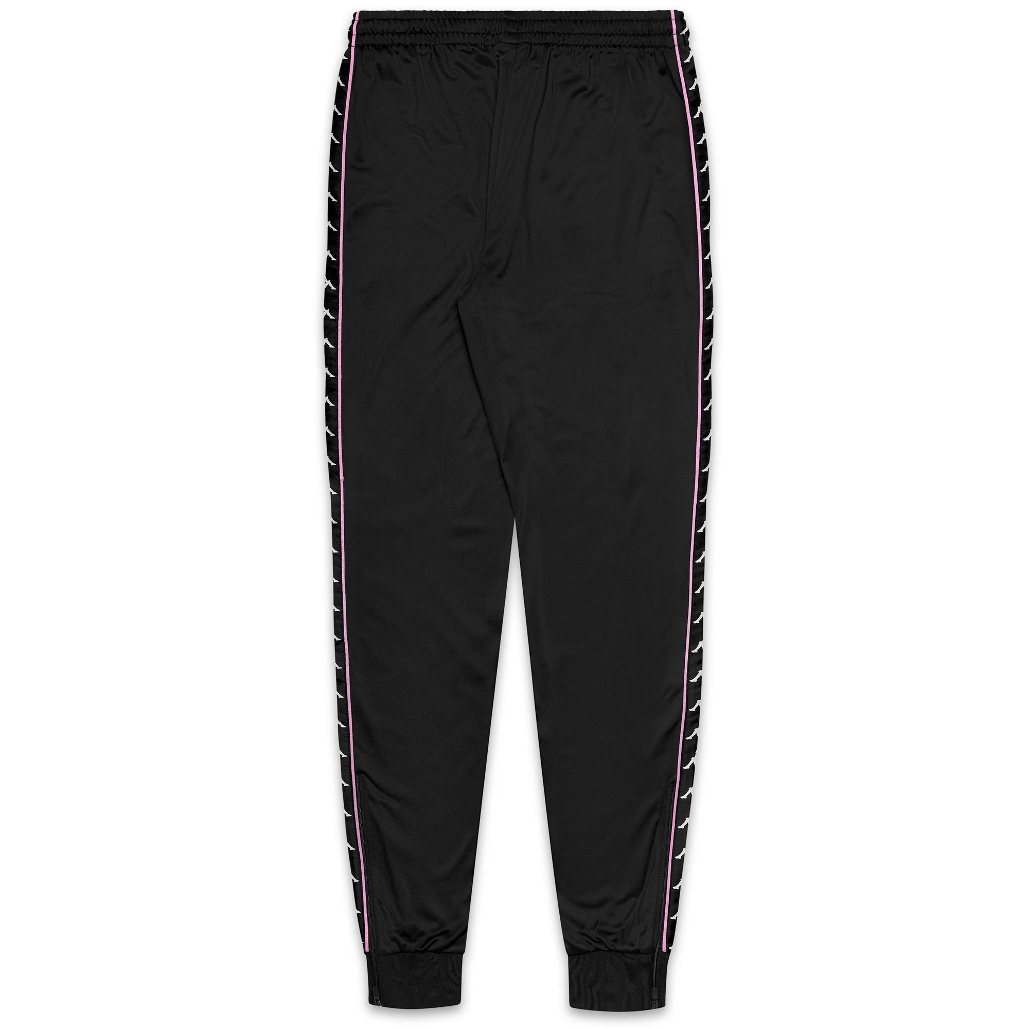 222 BANDA    RASTORIA SLIM - Pants - Sport Trousers - Man - Black-Pink Prism-White - Image 2