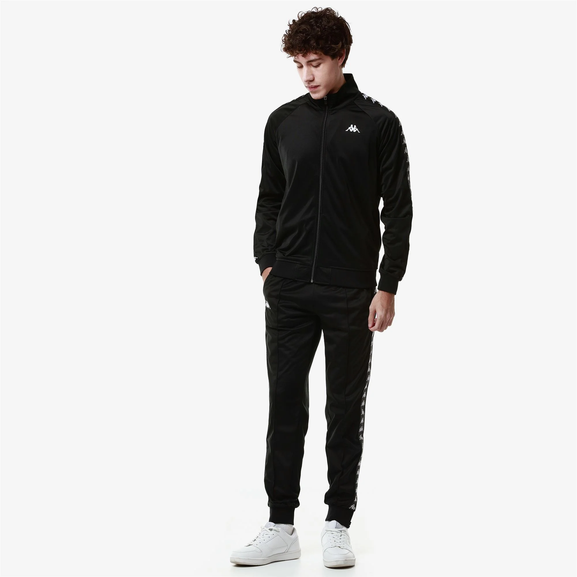 222 BANDA    RASTORIA SLIM - Pants - Sport Trousers - Man - BLACK-WHITE - Image 7