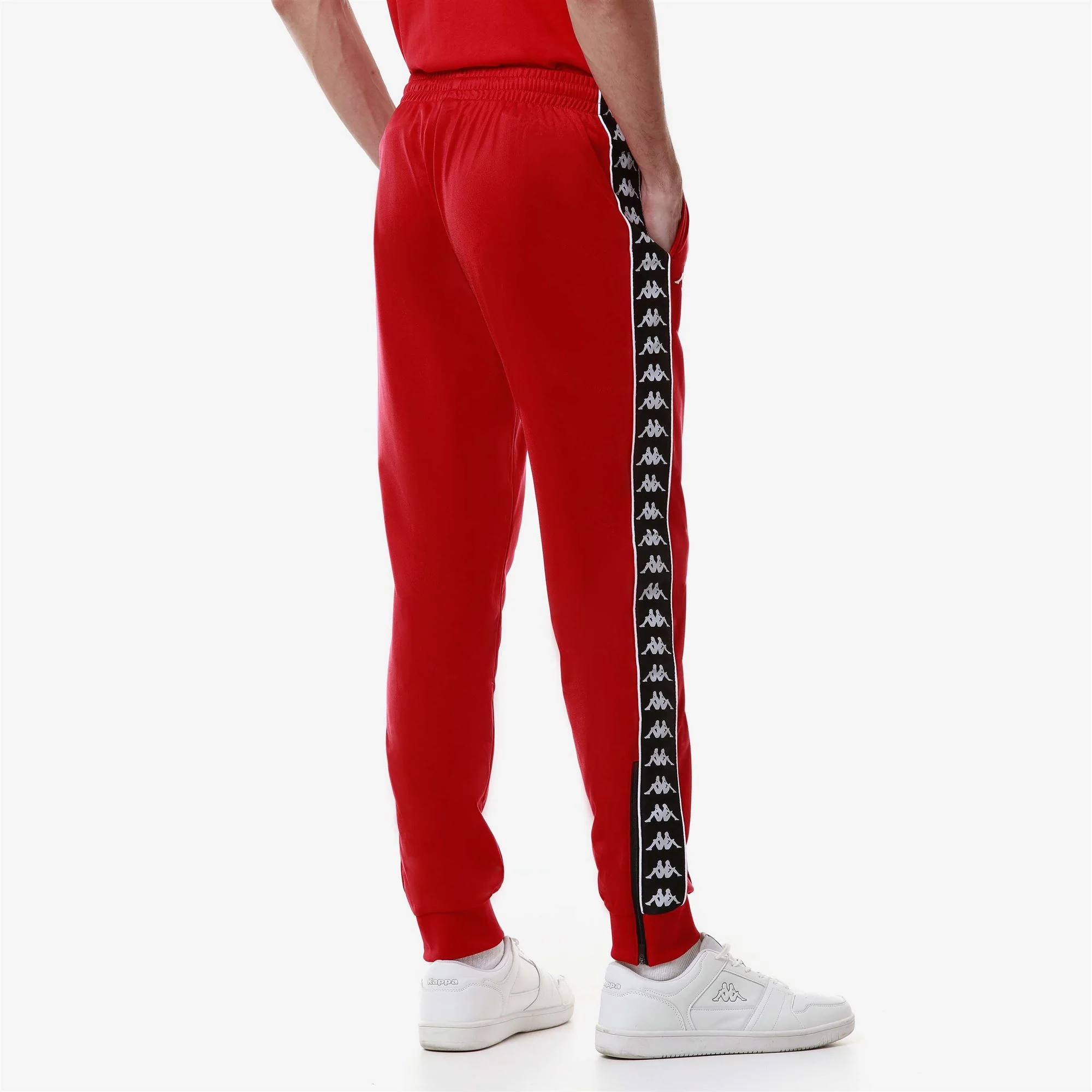 222 BANDA    RASTORIA SLIM - Pants - Sport Trousers - Man - RED-BLACK - Image 5