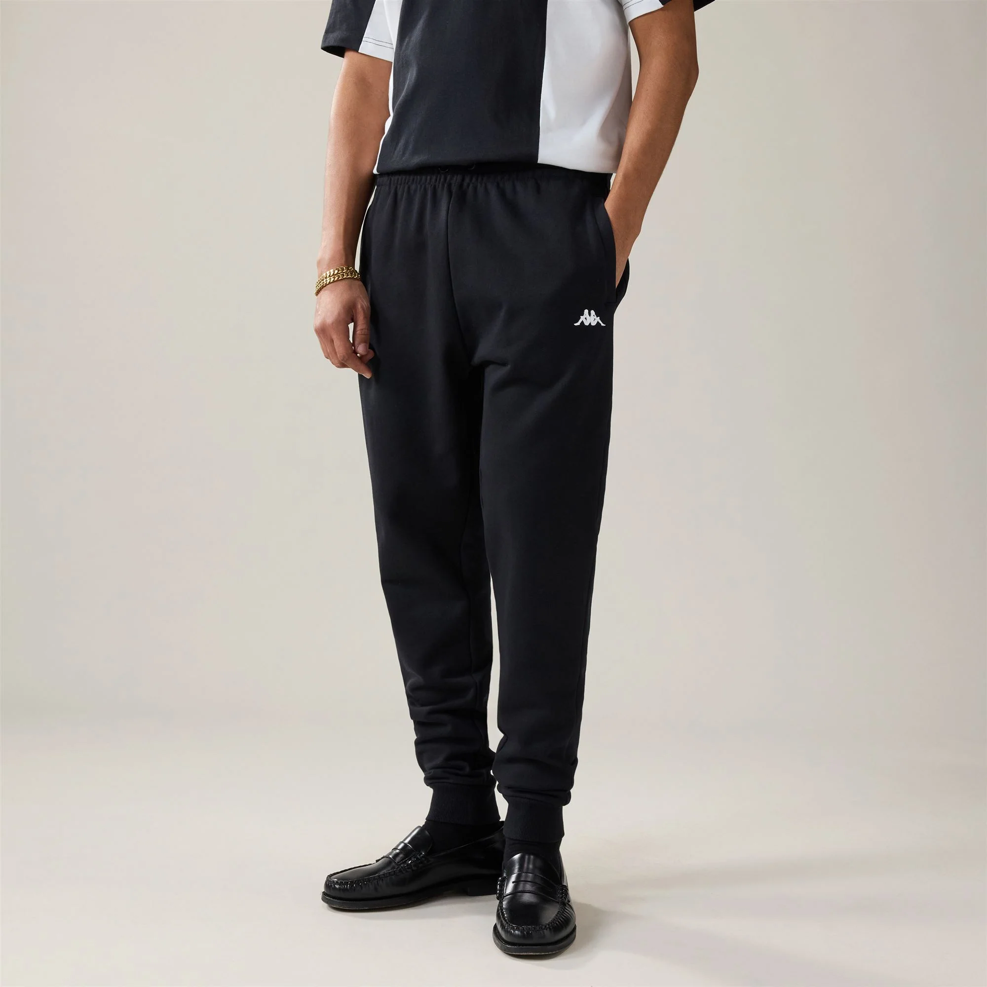 AUTHENTIC   NOGAN - Pants - Sport Trousers - Man - Black-White - Image 4