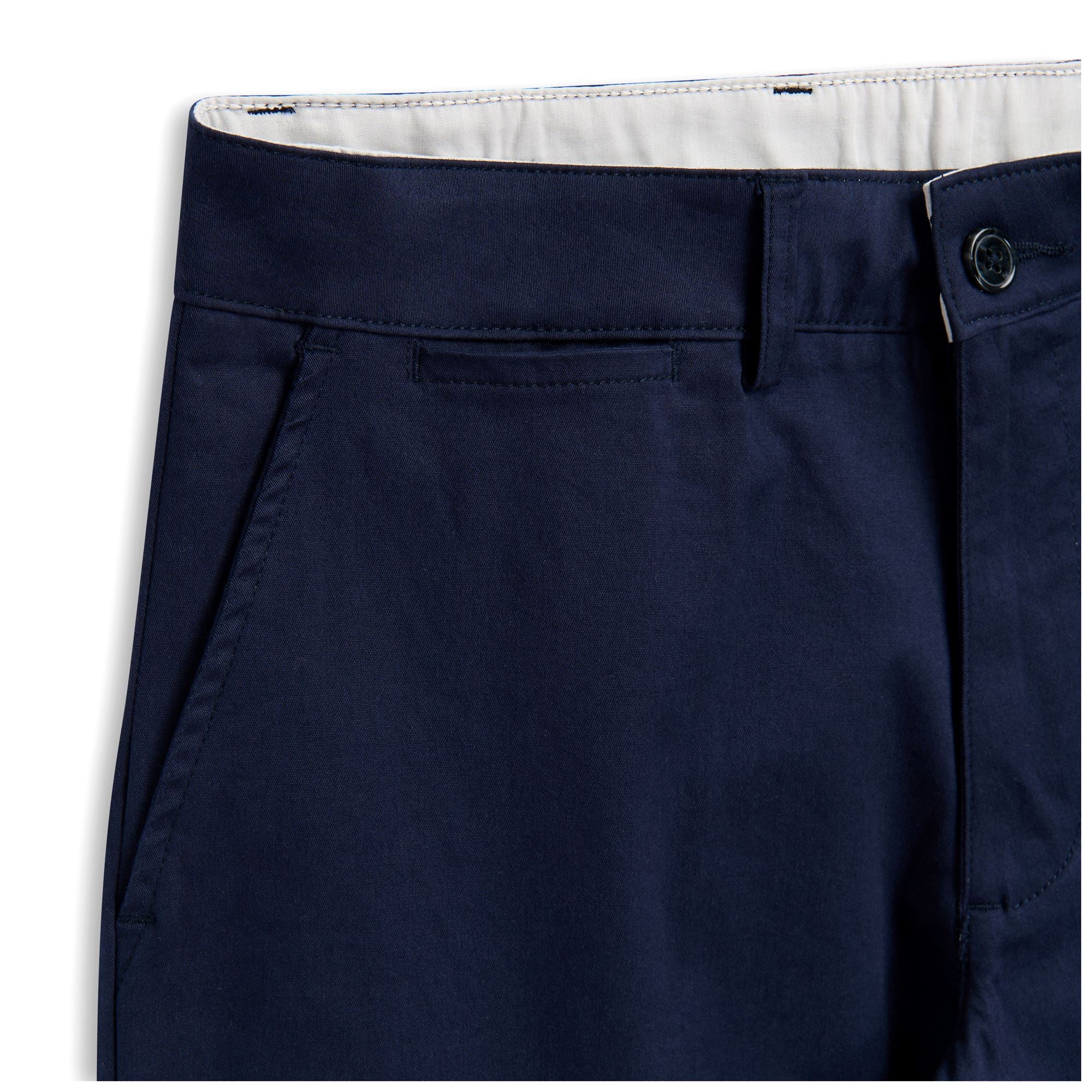 RAFAEL COMFORT GABARDINE - Pants - CHINO - Man - BLUE IRIS - Image 3