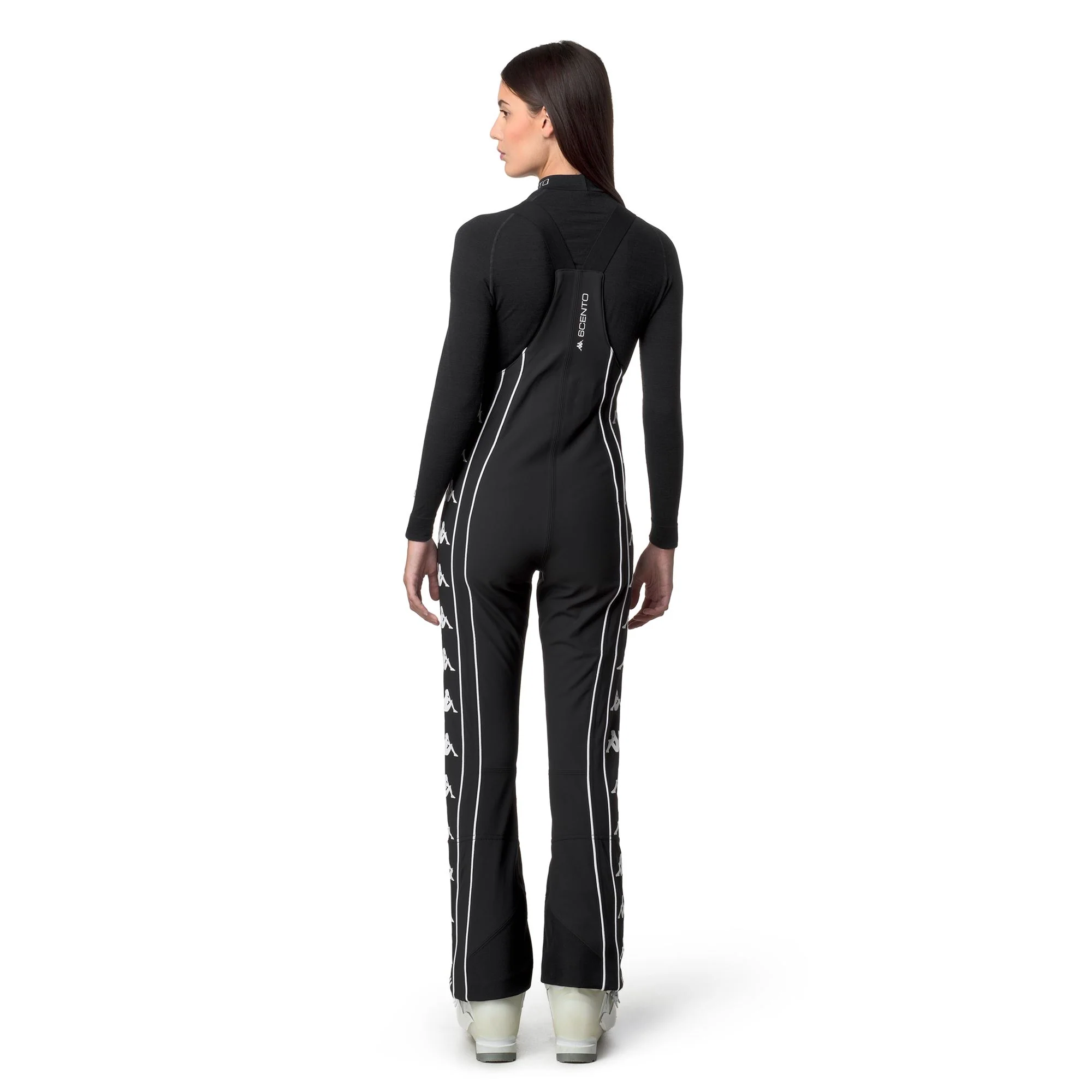 6CENTO 685 222 BANDA - Pants - Sport Trousers - Woman - BLACK-WHITE - Image 6