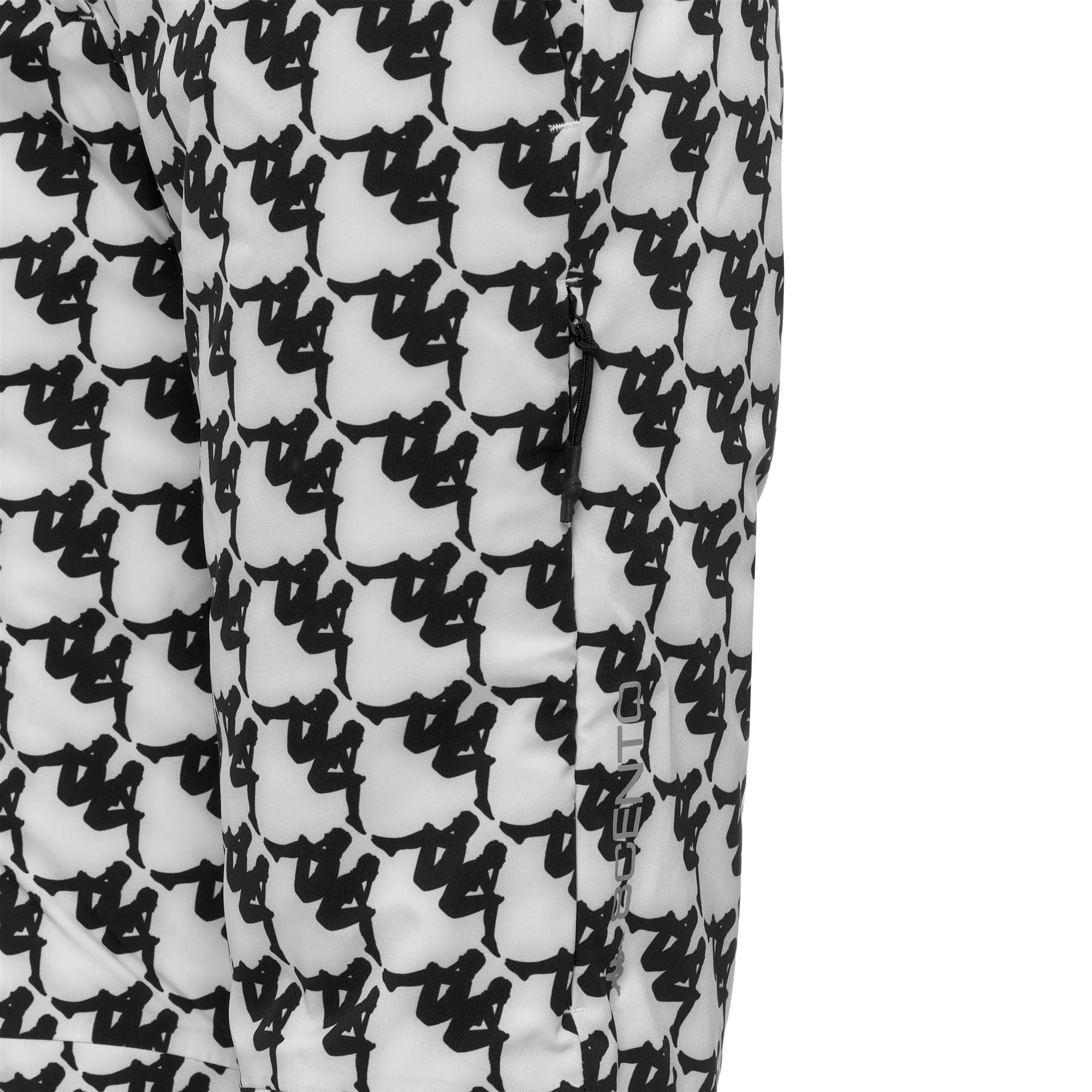 834G - Pants - Sport Trousers - Woman - Black-White - Image 4