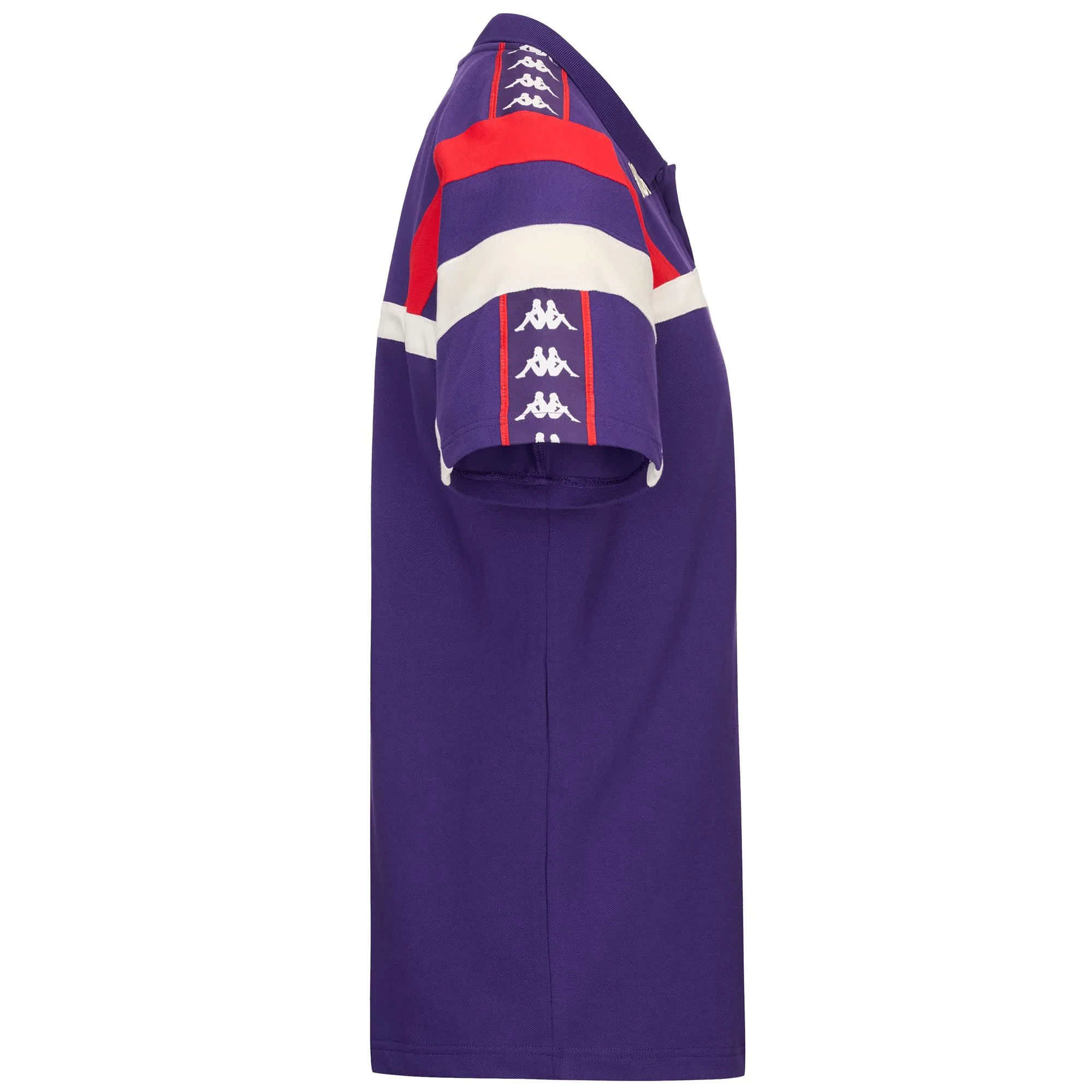 222 BANDA FRELY FIORENTINA - Polo Shirts - Polo - Man - VIOLET MD-RED-WHITE WHISPER - Image 2