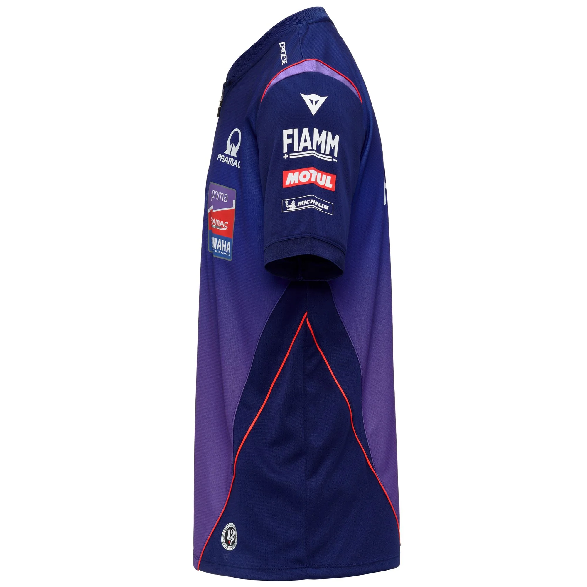 ACRAXO PRAMAC - Polo Shirts - Polo - Man - BLUE PRINT-VIOLET DEEP LAVANDER- ORANGE TOMATO - Image 4