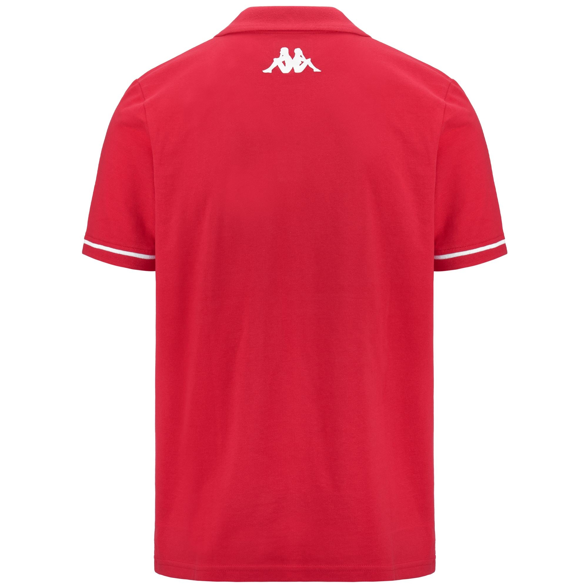KAPPA4TRAINING BARLI - Polo Shirts - Polo - Man - RED-WHITE - Image 3