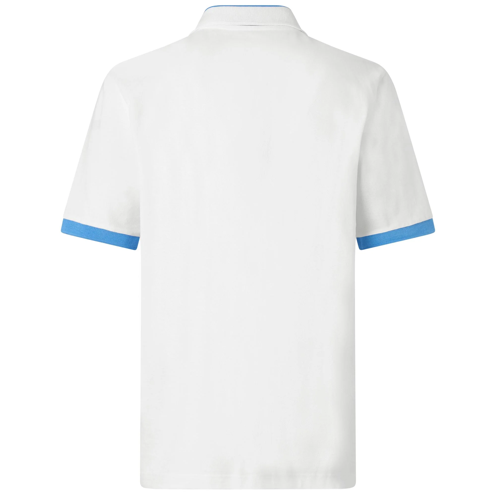 LOGO  NEON - Polo Shirts - Polo - Man - WHITE-NEON BLUE - Image 3